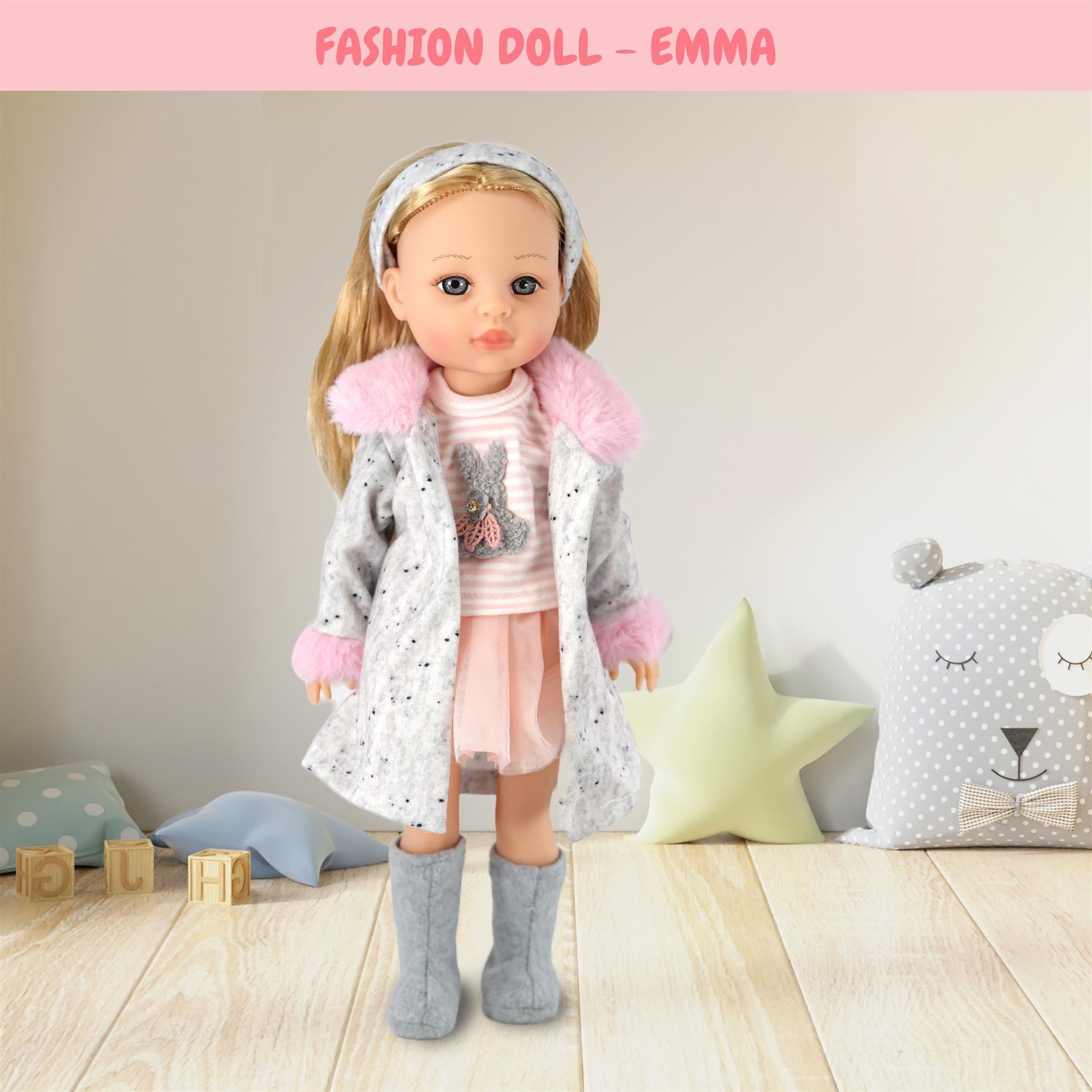 BiBI Fashion Doll "Emma" (38 cm / 15") by BiBi Doll - The Magic Toy Shop