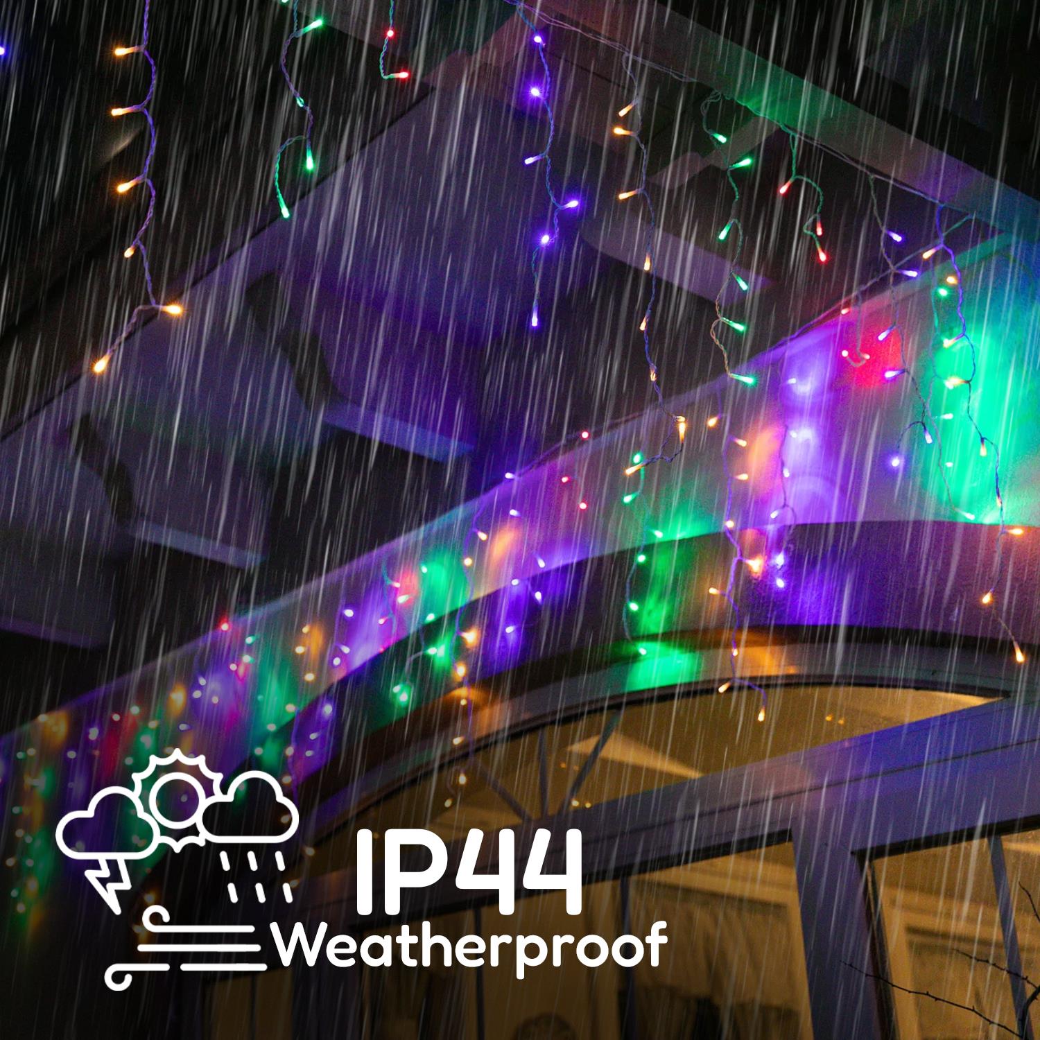 200 Pastel Multicoloured Fairy Lights With Time by The Magic Toy Shop - The Magic Toy Shop