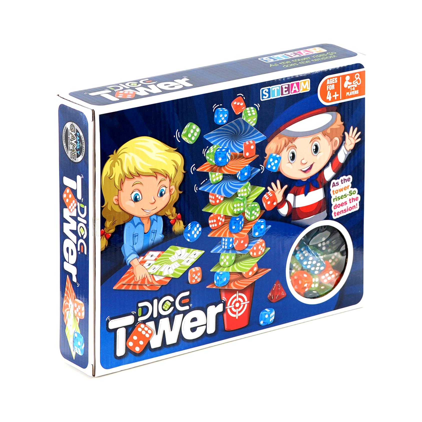 Dice Tower Balancing Board Game