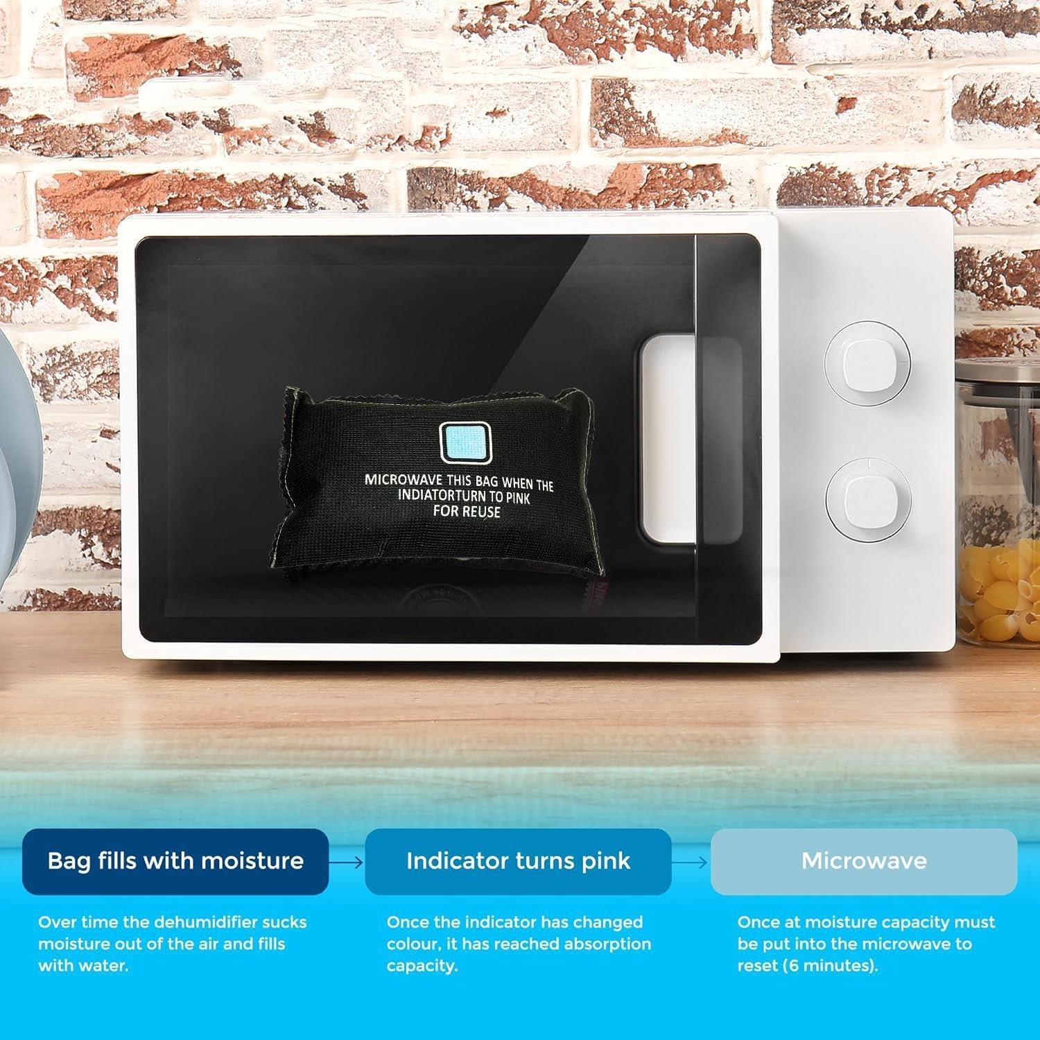 Reusable Dehumidifier Bag for Car and Home by GEEZY - The Magic Toy Shop