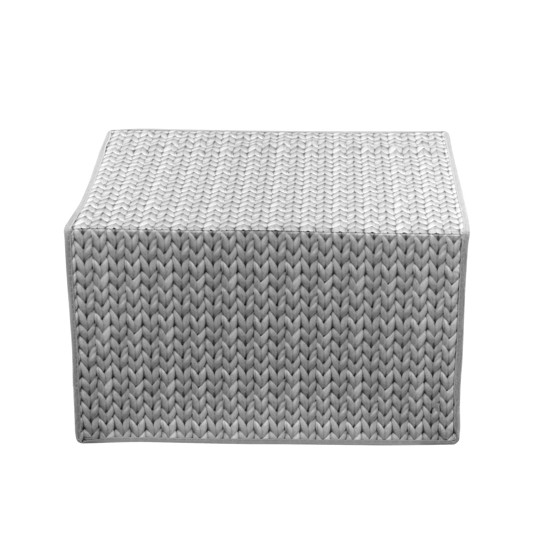 Knit Grey Large Storage Box by GEEZY - The Magic Toy Shop