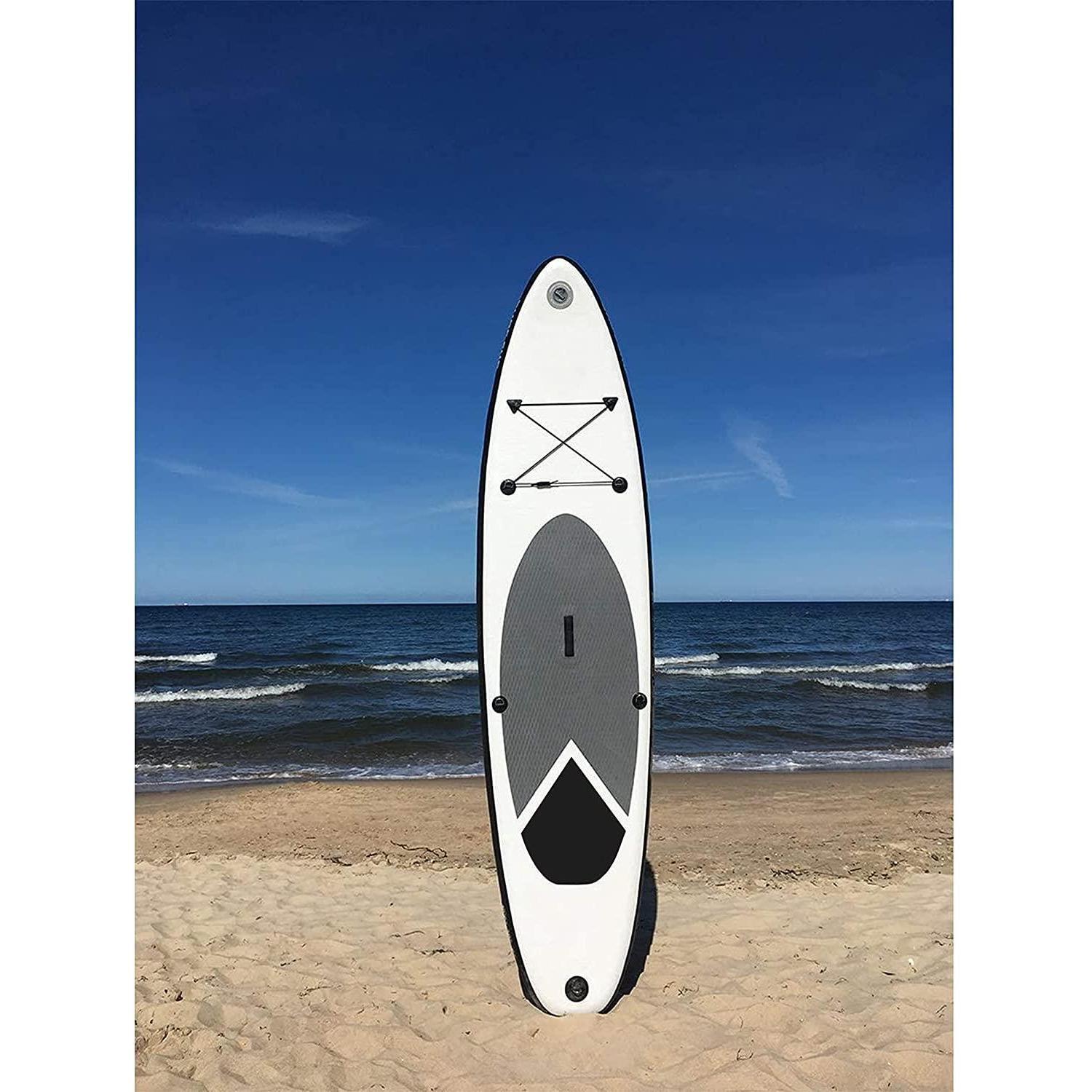 Inflatable SUP Stand Up Paddle Board Grey 320cm by Geezy - The Magic Toy Shop