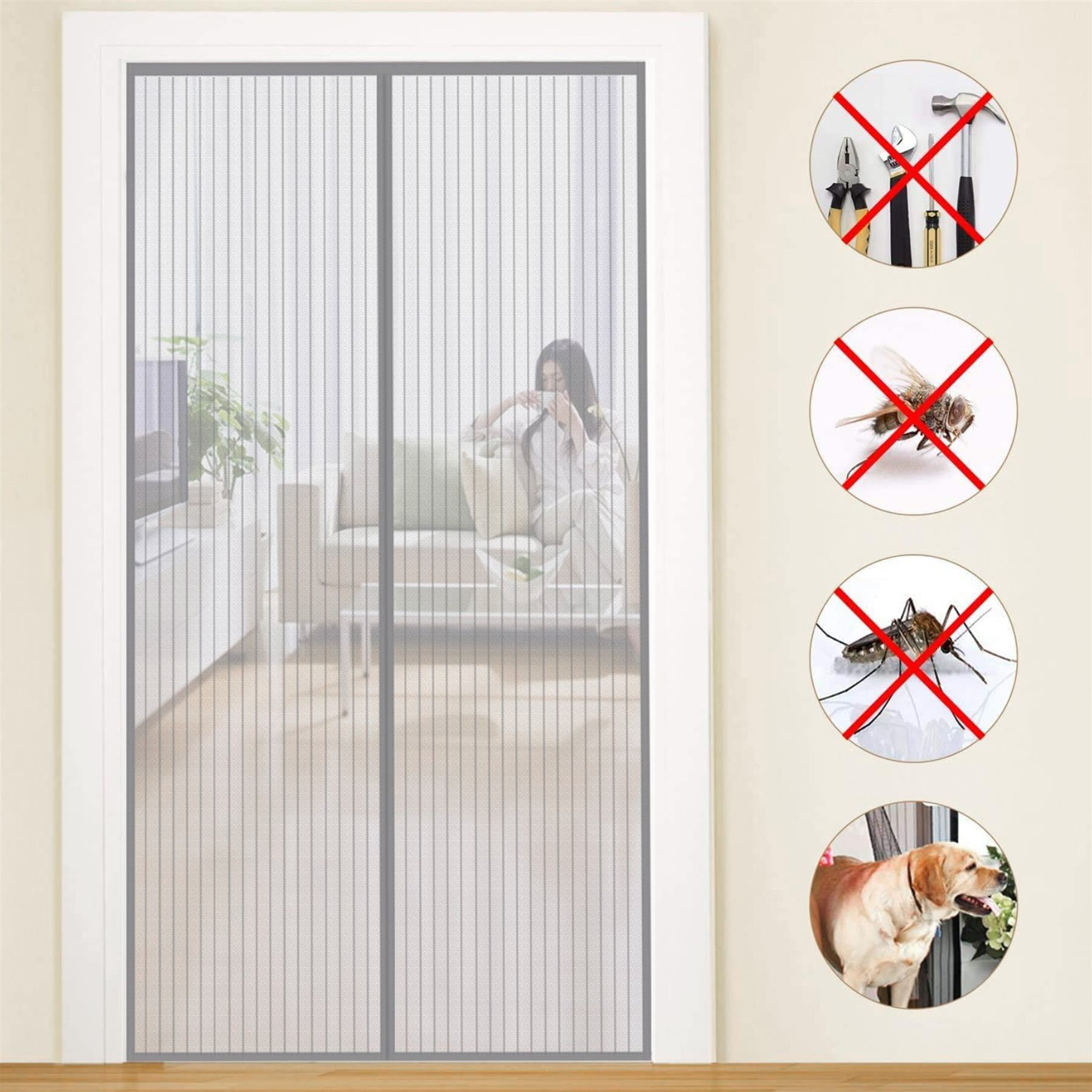 Magnetic Insect Door Screen Grey by GEEZY - The Magic Toy Shop
