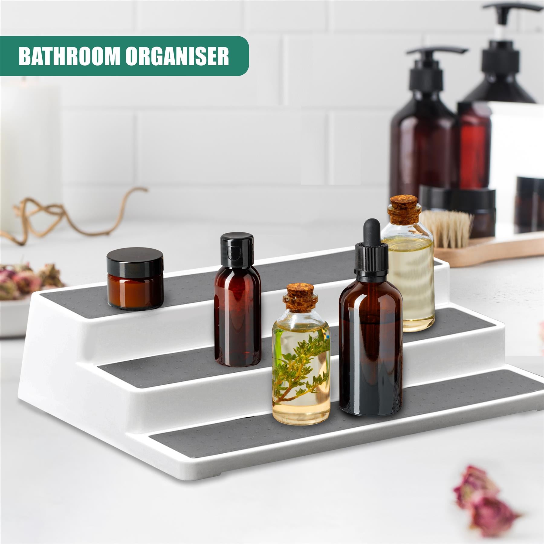 3 Tier Spice Rack 36cm by GEEZY - The Magic Toy Shop