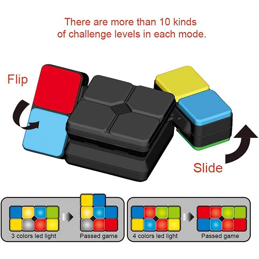 Magic Cube Electronic Handheld Puzzle Game by The Magic Toy Shop - The Magic Toy Shop