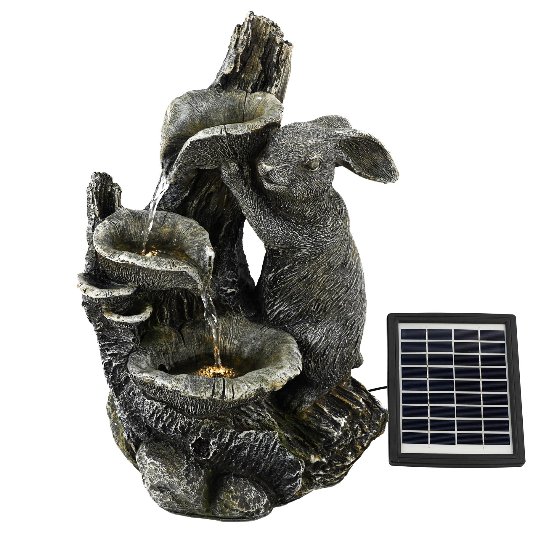 Solar Rabbit Fountain