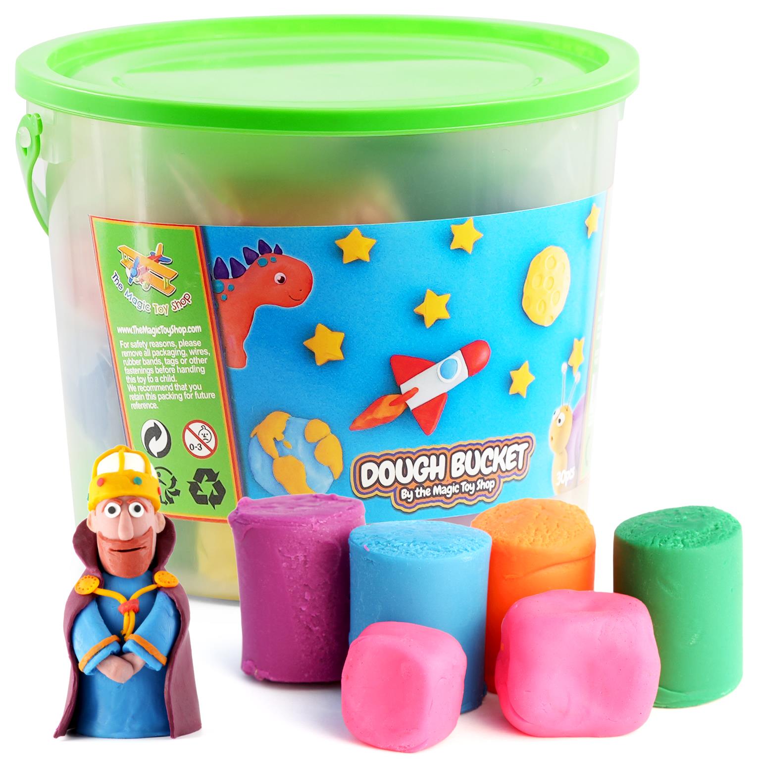 1.5 Kg Giant Play Dough Set in Bucket by The Magic Toy Shop - The Magic Toy Shop