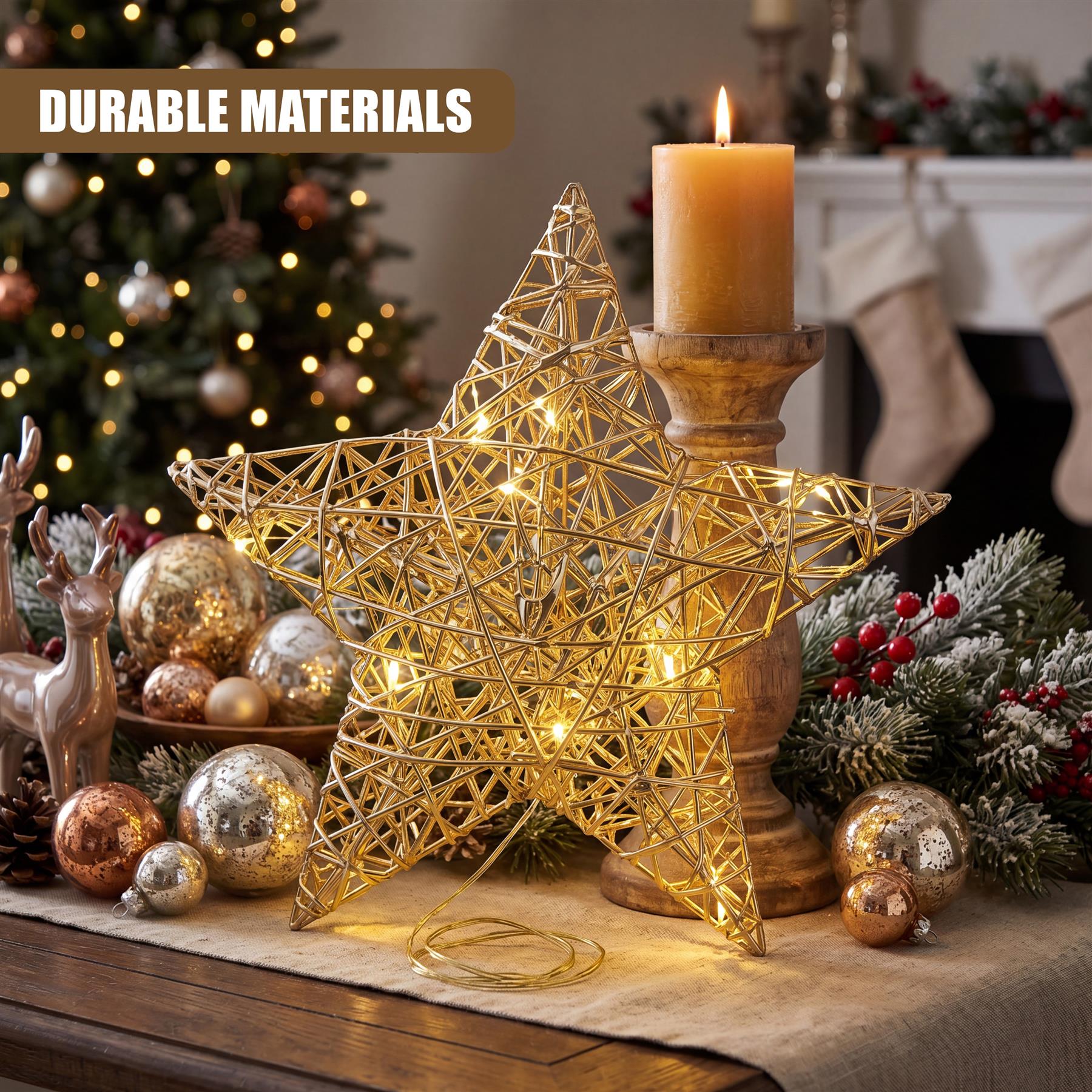 Hanging LED Christmas Star