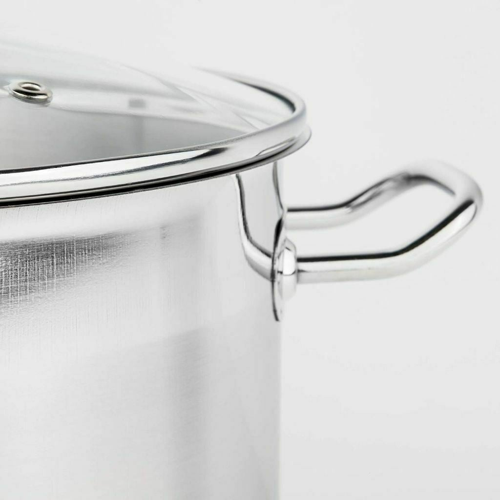 15 Litre Stock Pot With Glass Lid by GEEZY - The Magic Toy Shop