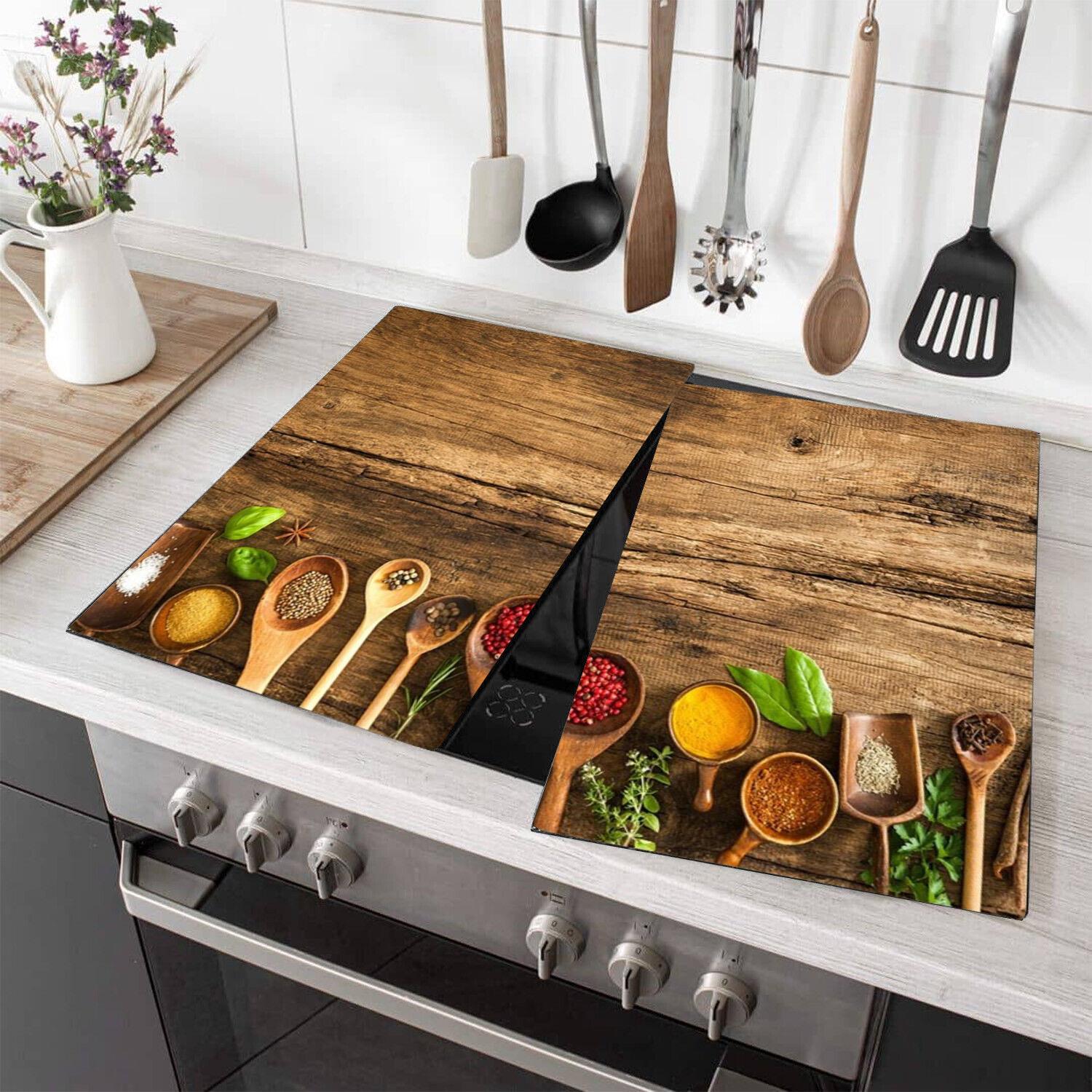 Glass Cutting Boards with Spice Design by Geezy - The Magic Toy Shop