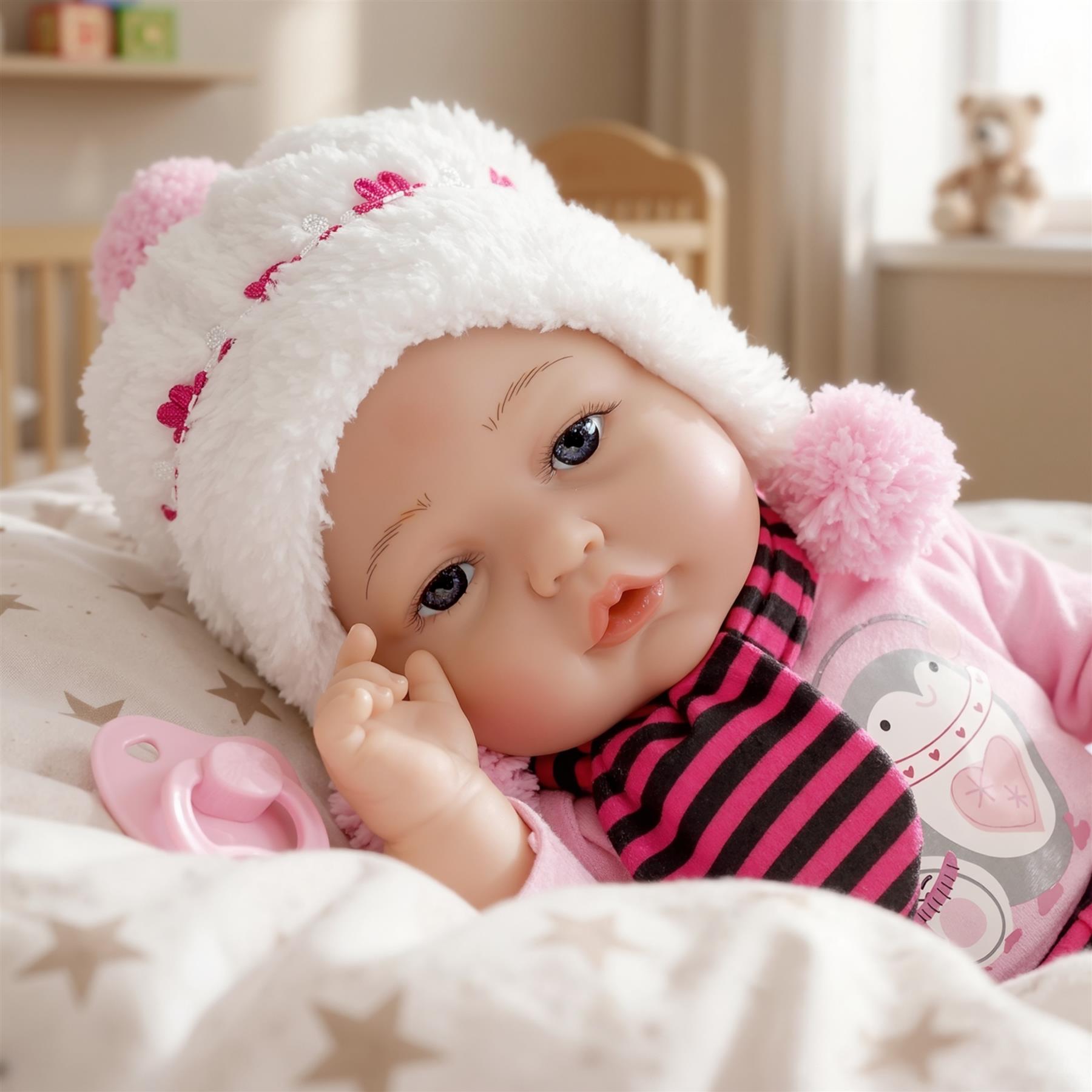 BiBi Reborn Awake Girl "Snowflake" (43 cm / 17")