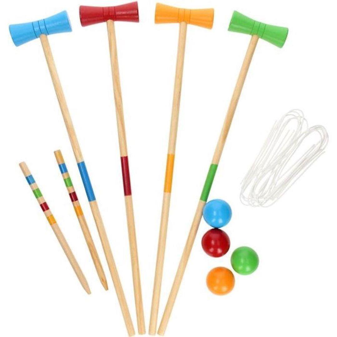 Kids 4 Player Wooden Croquet Set by The Magic Toy Shop - The Magic Toy Shop