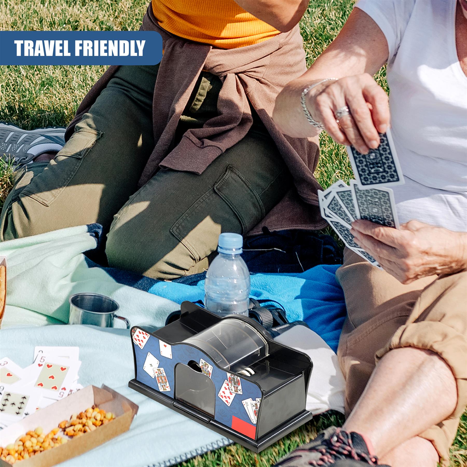 Electric Card Shuffler by The Magic Toy Shop - The Magic Toy Shop