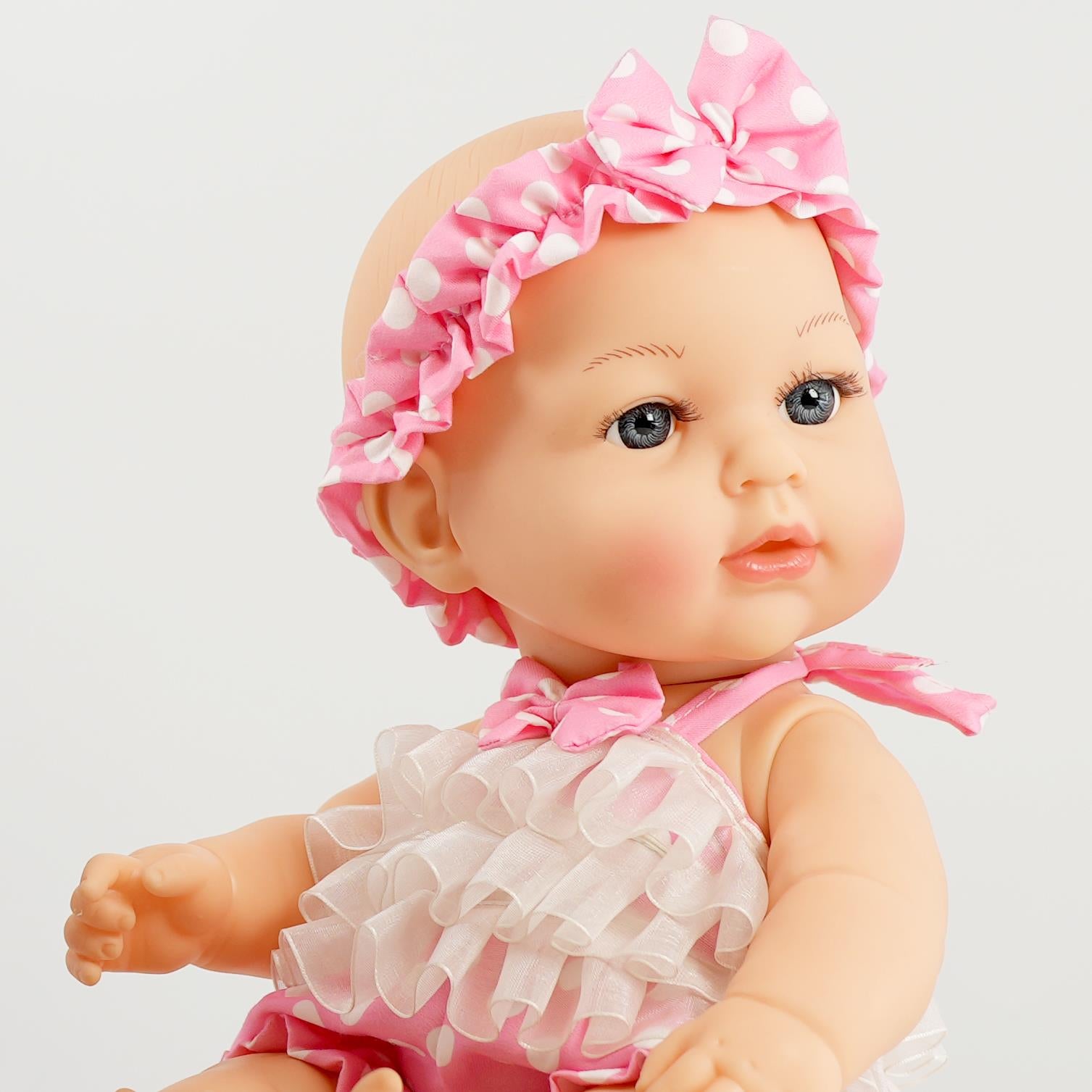 BiBi Anatomically Correct 14" Twin Dolls "Lucy & Lou" by BiBi Doll - The Magic Toy Shop