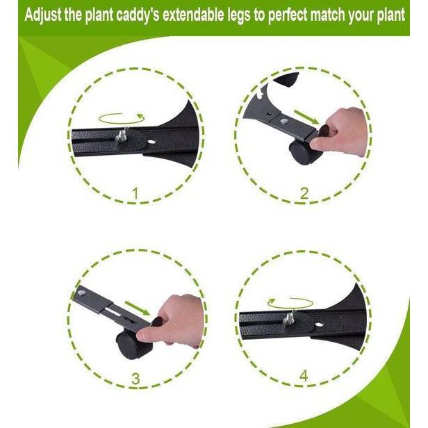 Plant Stand On Wheels by GEEZY - The Magic Toy Shop