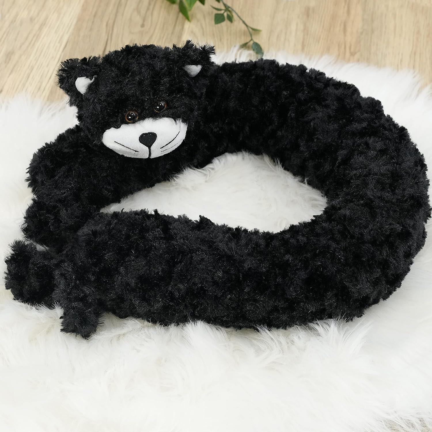 Novelty Black Cat Draught Excluder for Doors by GEEZY - The Magic Toy Shop