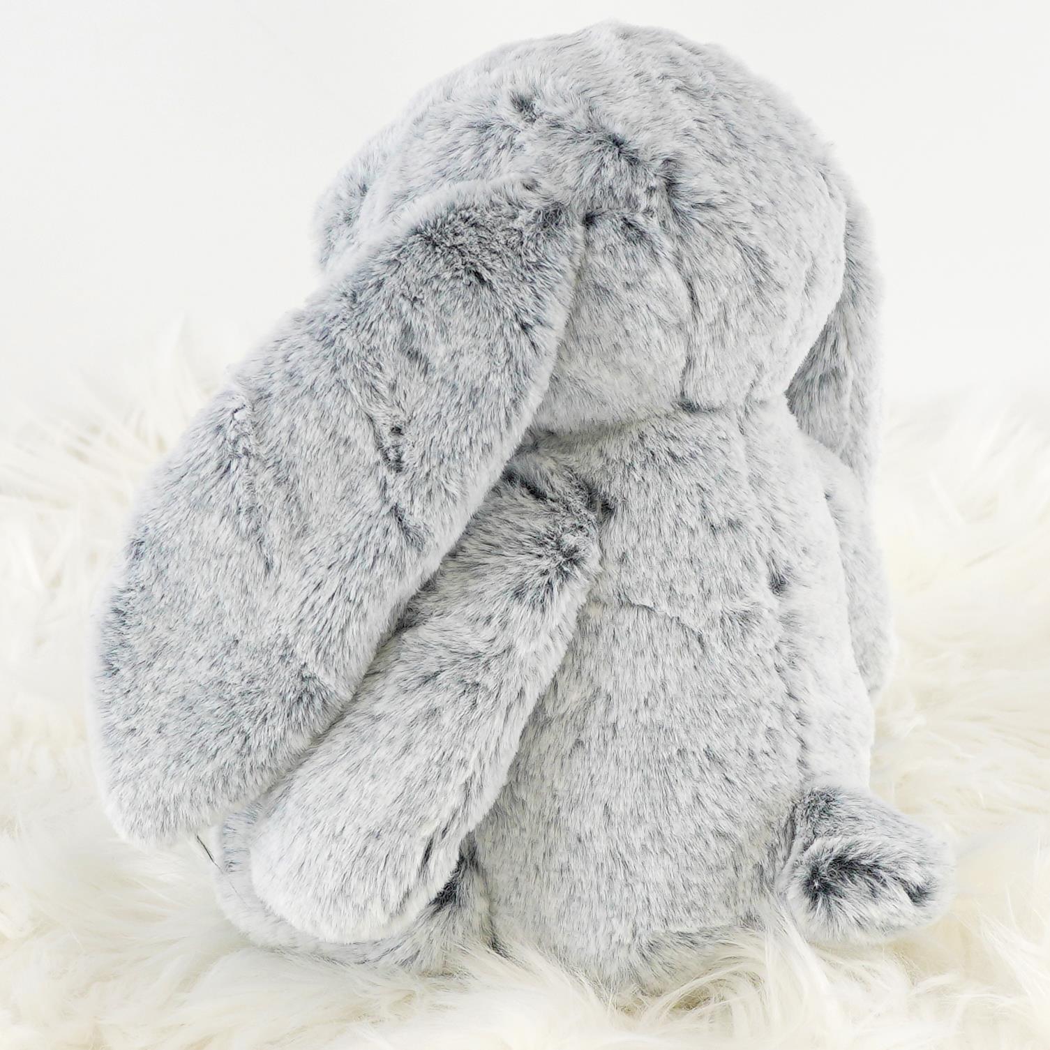 10" Plush Super Soft Grey Rabbit Cuddly Toy by The Magic Toy Shop - The Magic Toy Shop