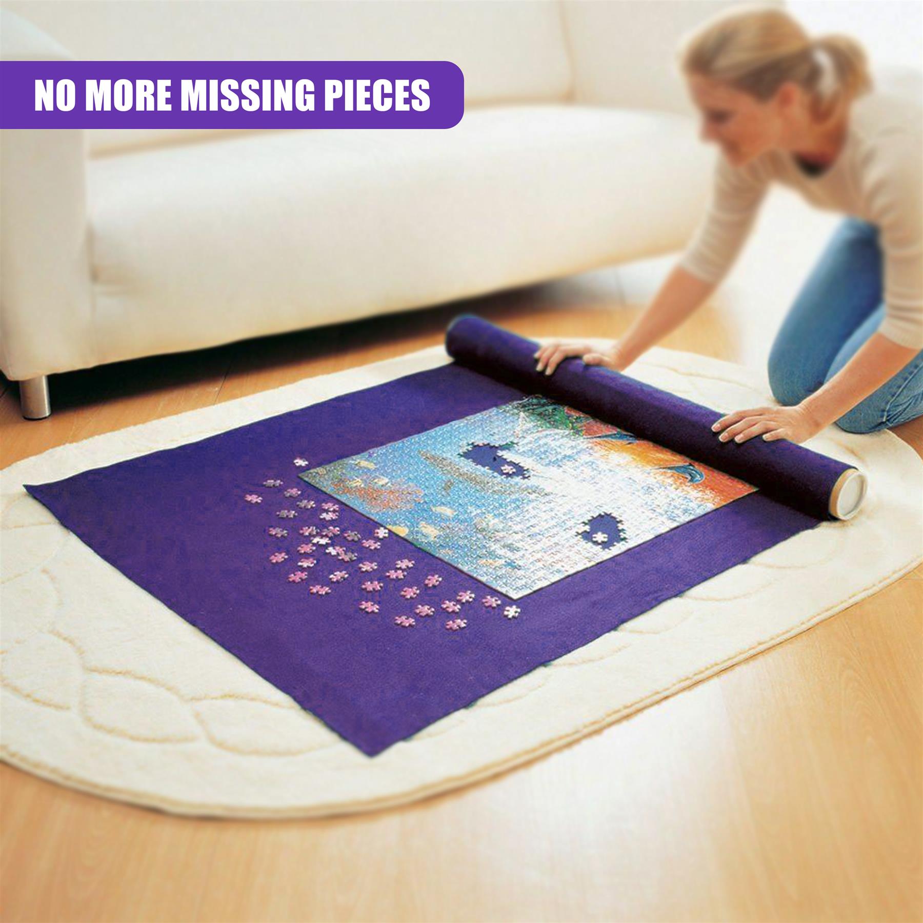 Giant Jigsaw Roll Up Mat by The Magic Toy Shop - The Magic Toy Shop