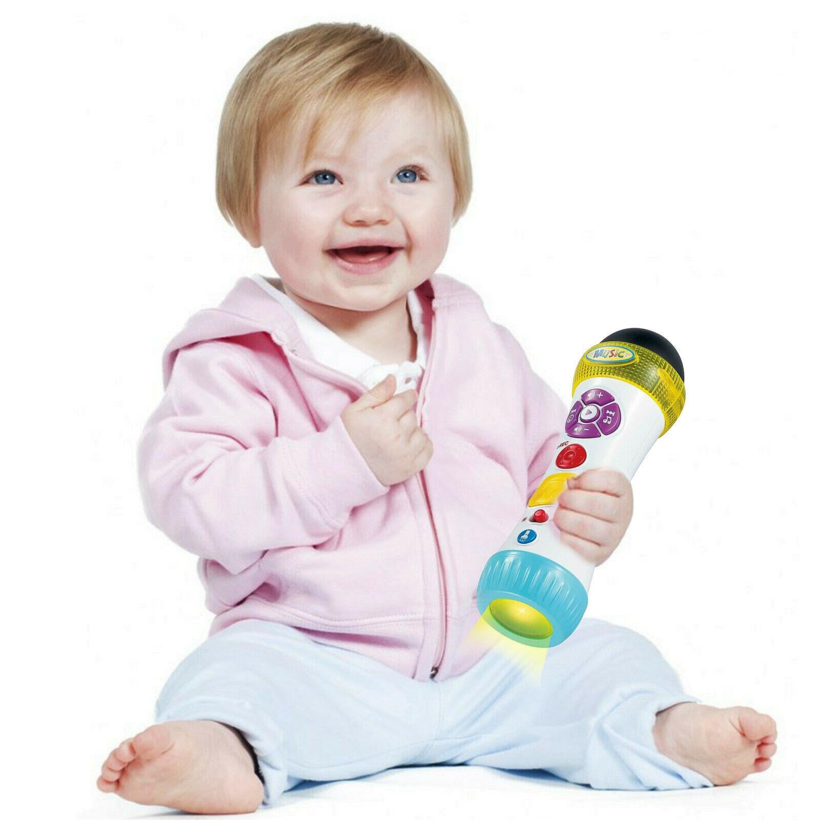 Musical Recording Microphone Baby Toy by The Magic Toy Shop - The Magic Toy Shop