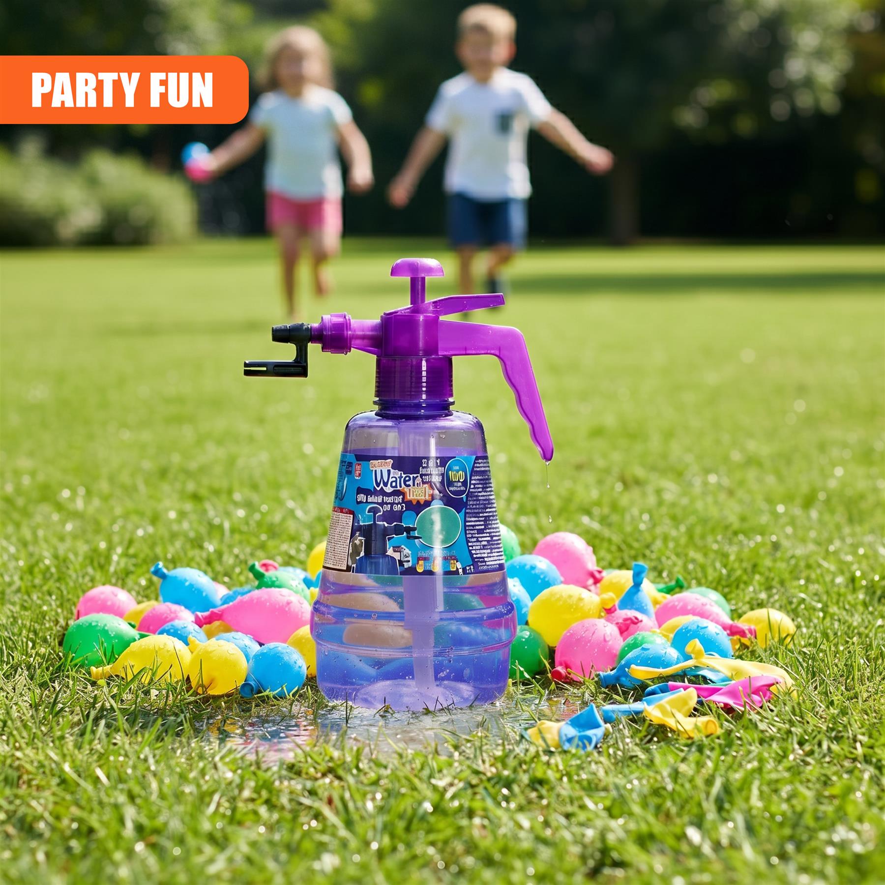 Air Water Bomb Set with 100 balloon