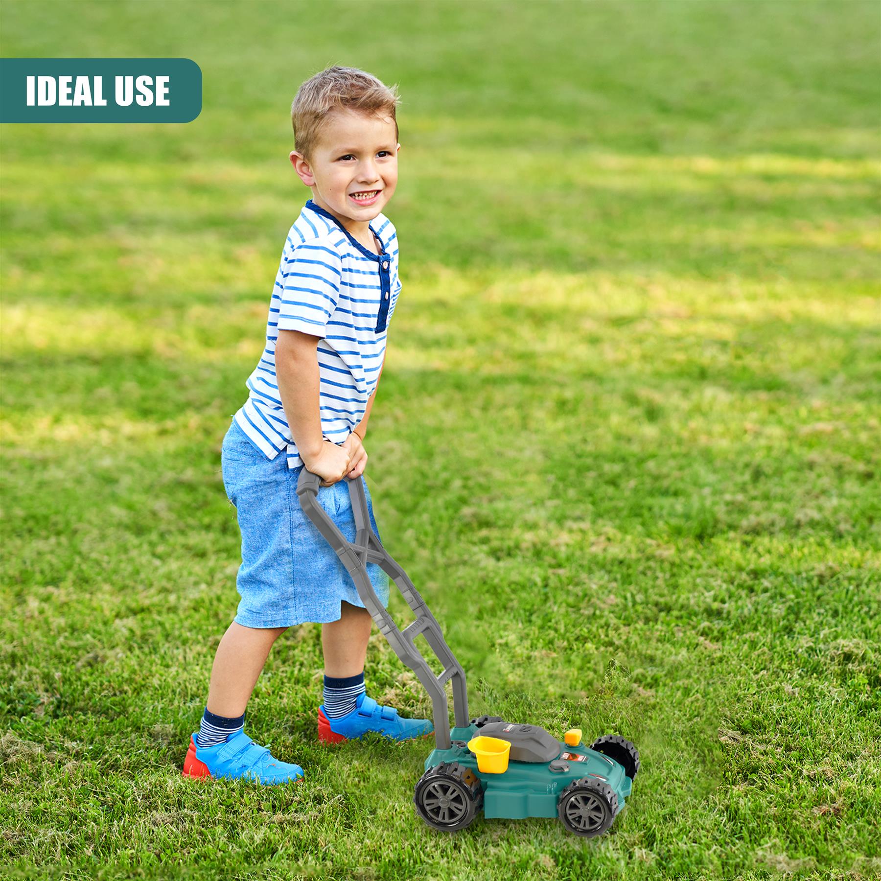 Toy Lawn Mower with Lights & Sounds by The Magic Toy Shop - The Magic Toy Shop