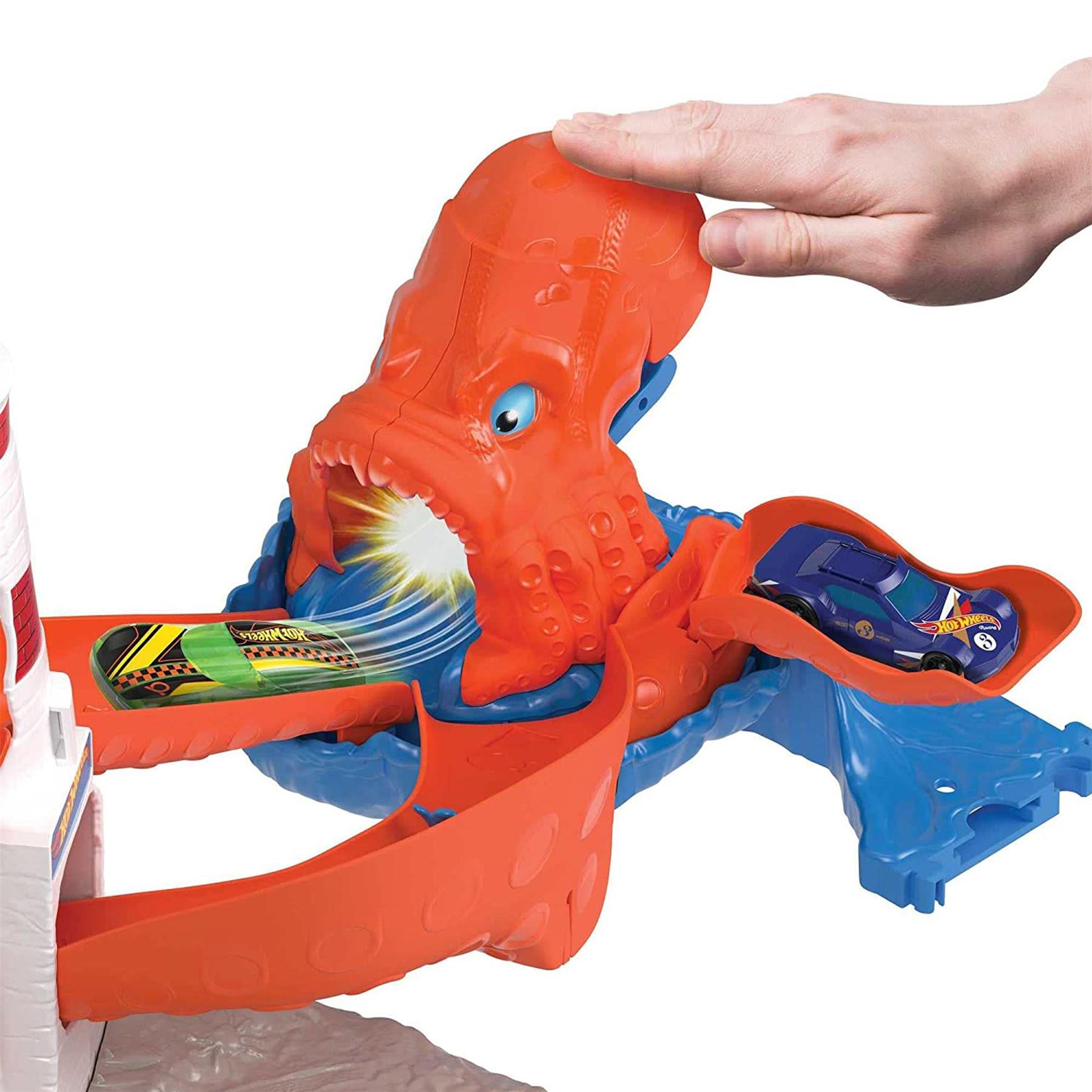 Hot Wheels City Wreck & Ride Octopus Invasion Playset by Hot Wheels - The Magic Toy Shop