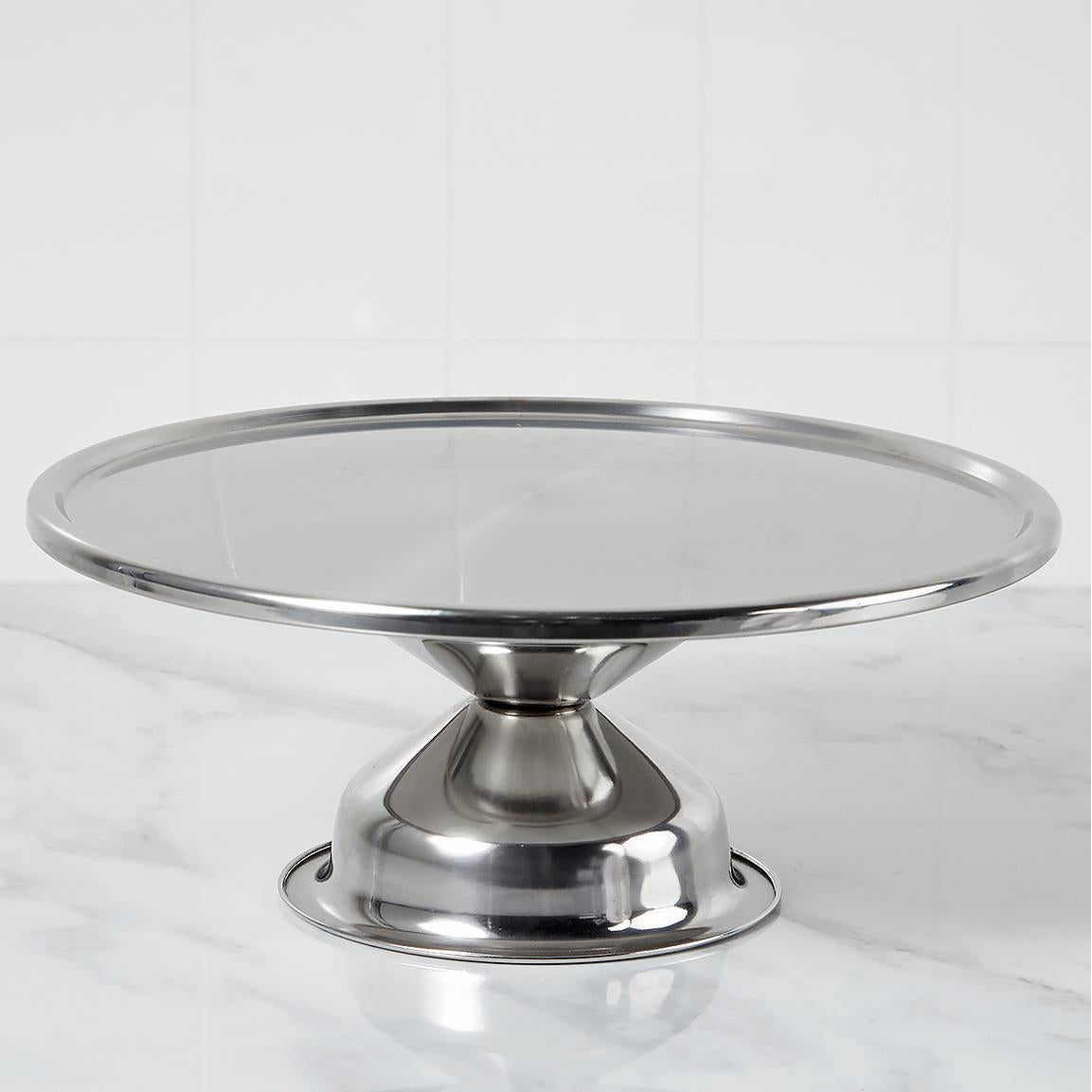 Stainless Steel Cake Stand 33 cm by GEEZY - The Magic Toy Shop