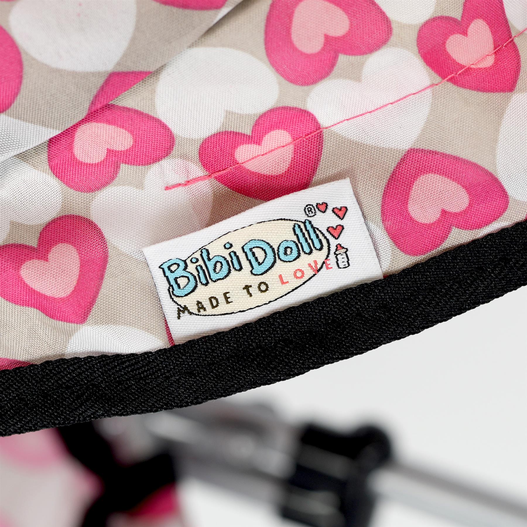 Classic Dolls Pink Pram by BiBi Doll - The Magic Toy Shop