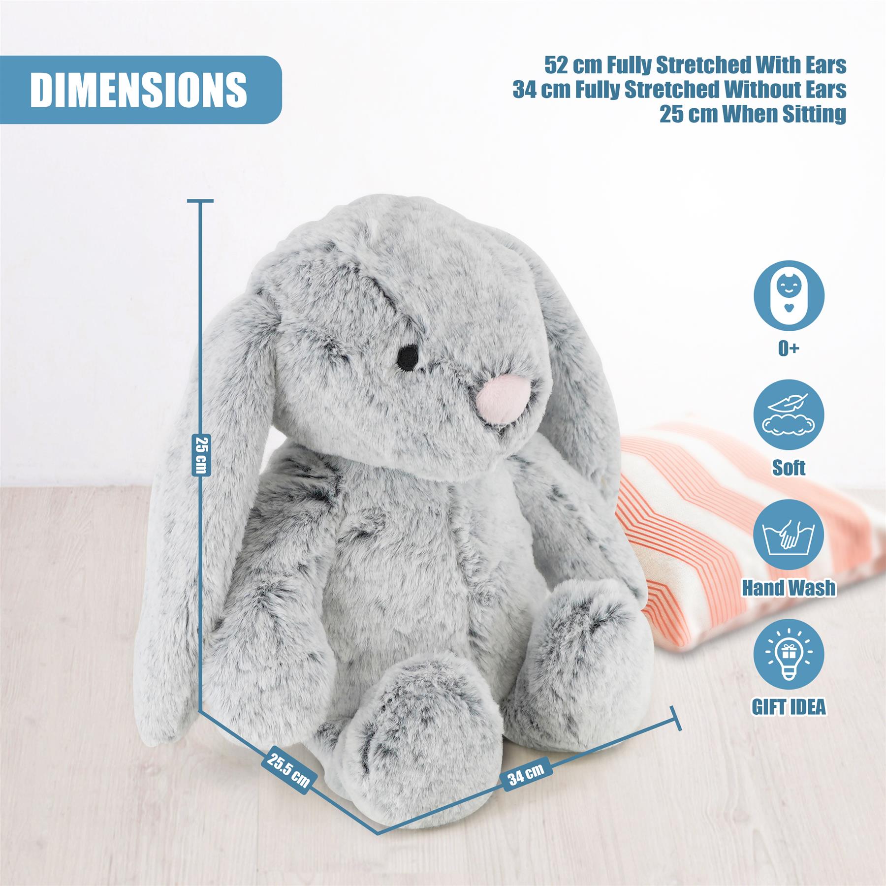 10" Bunny Soft Toy