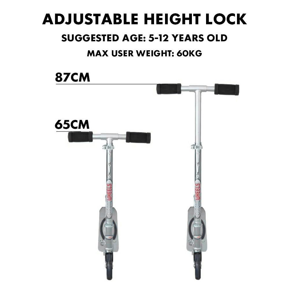 Foldable Kids Scooter Black by The Magic Toy Shop - The Magic Toy Shop