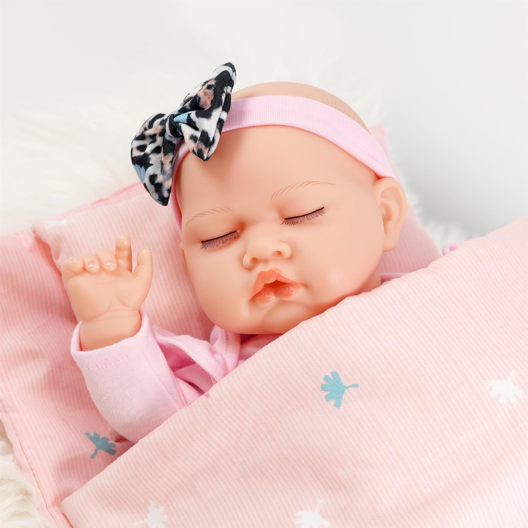 BiBi Reborn Doll Sleeping Girl "Bella" (43 cm / 17") by BiBi Doll - The Magic Toy Shop