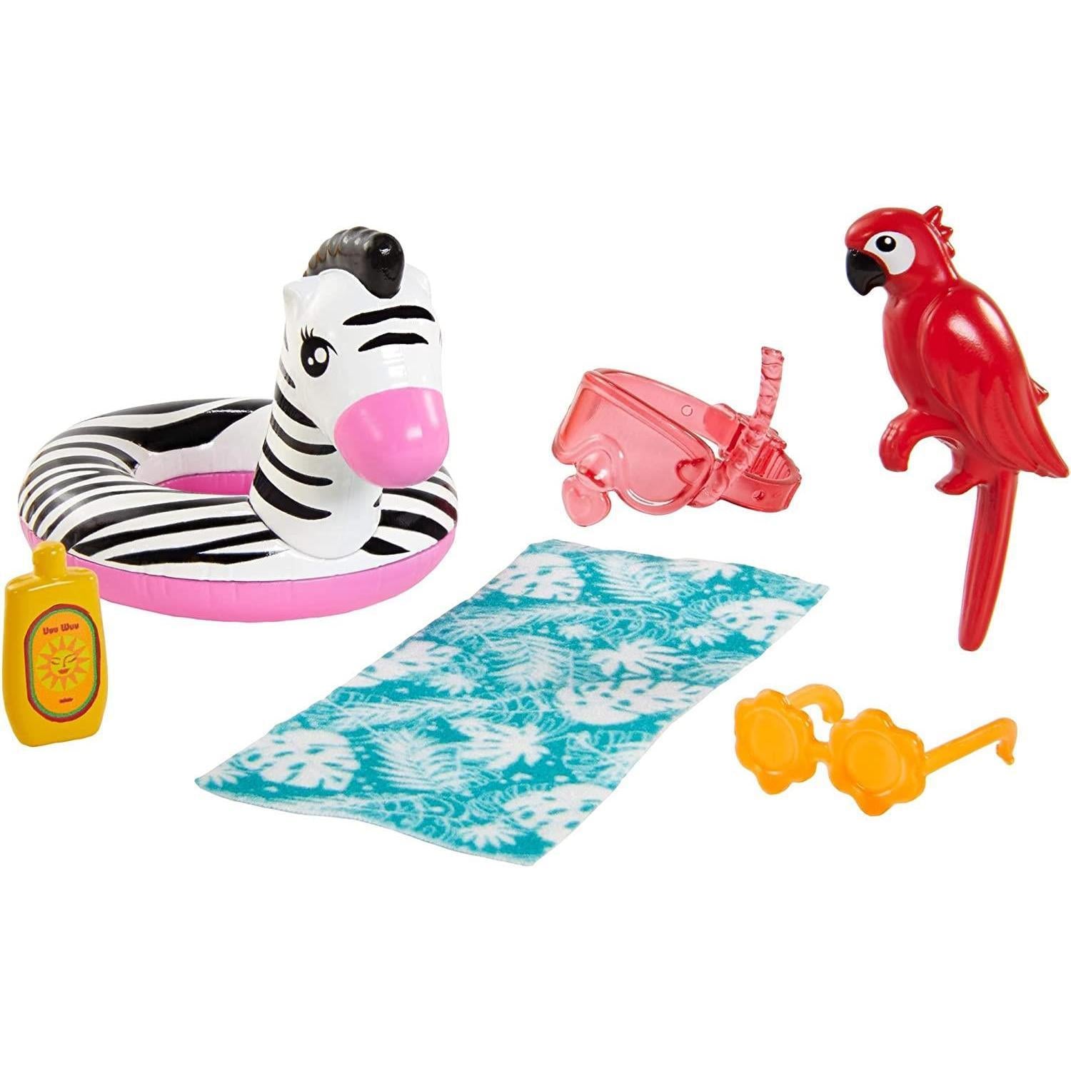 Barbie and Chelsea The Lost Birthday with Zebra Pet by Barbie - The Magic Toy Shop