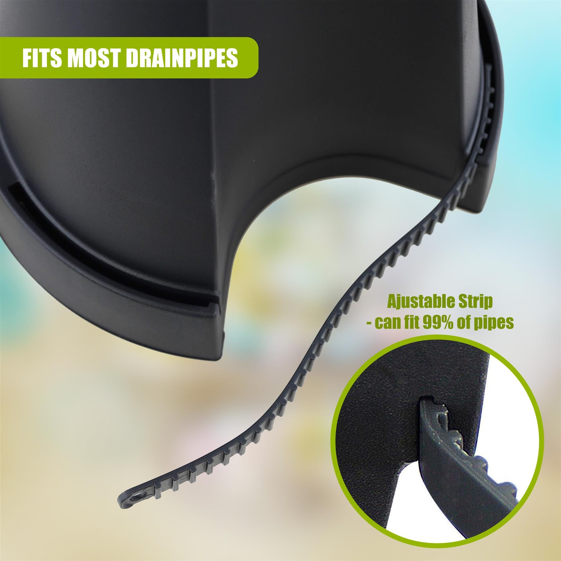 Black Drainpipe Planter by GEEZY - The Magic Toy Shop