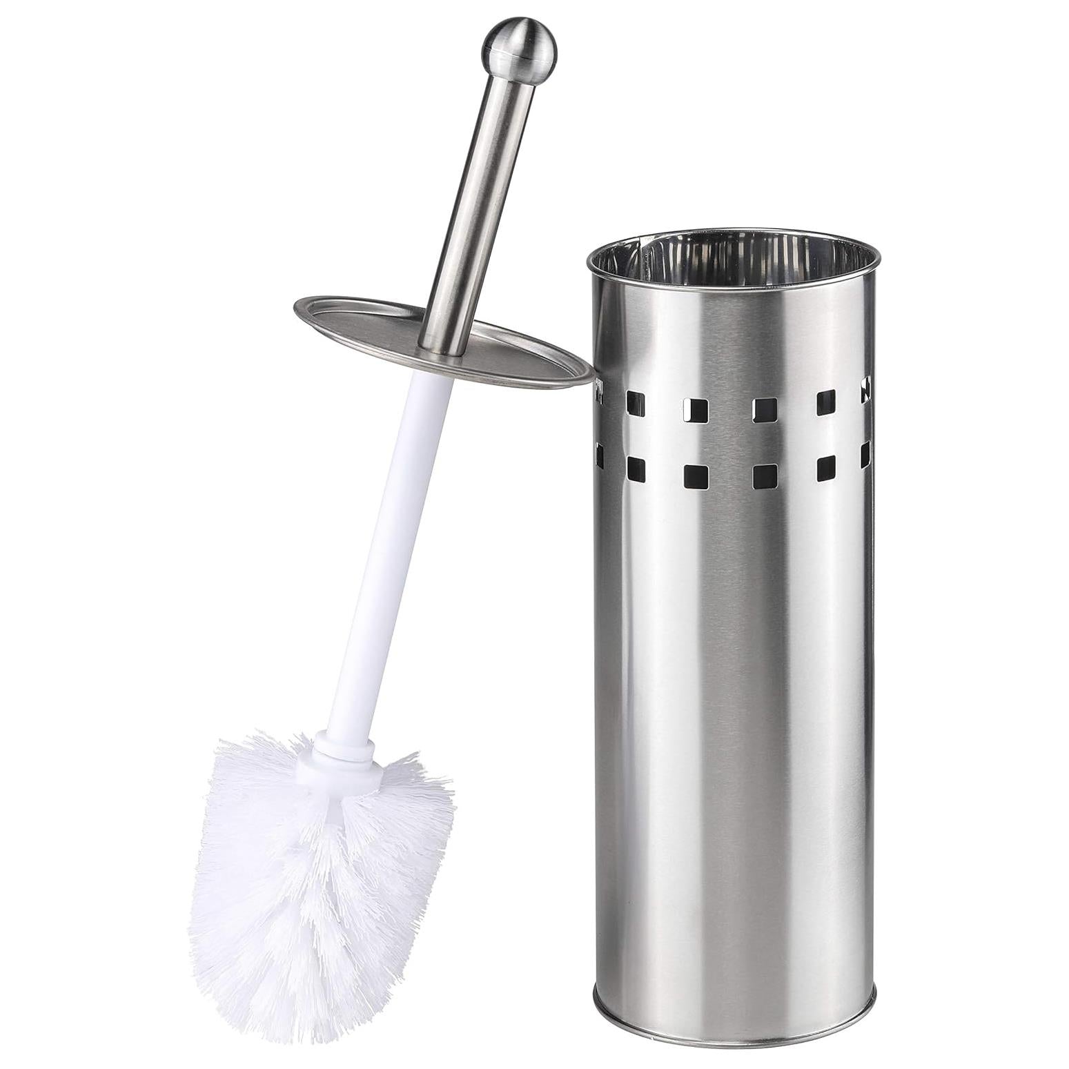 Stainless Steel Toilet Brush & Holder by GEEZY - The Magic Toy Shop