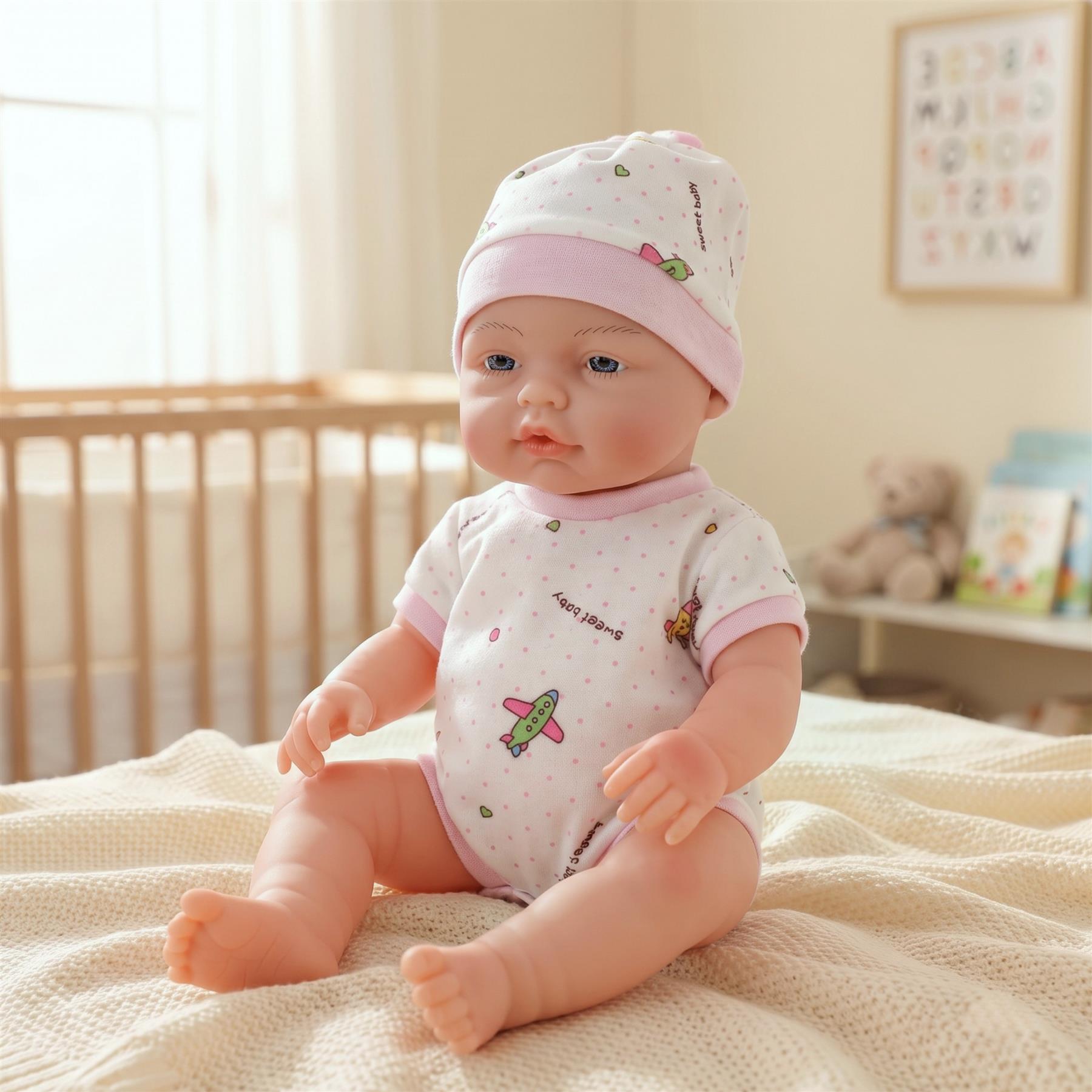 BiBi Anatomically Correct Girl Doll (36 cm / 14")