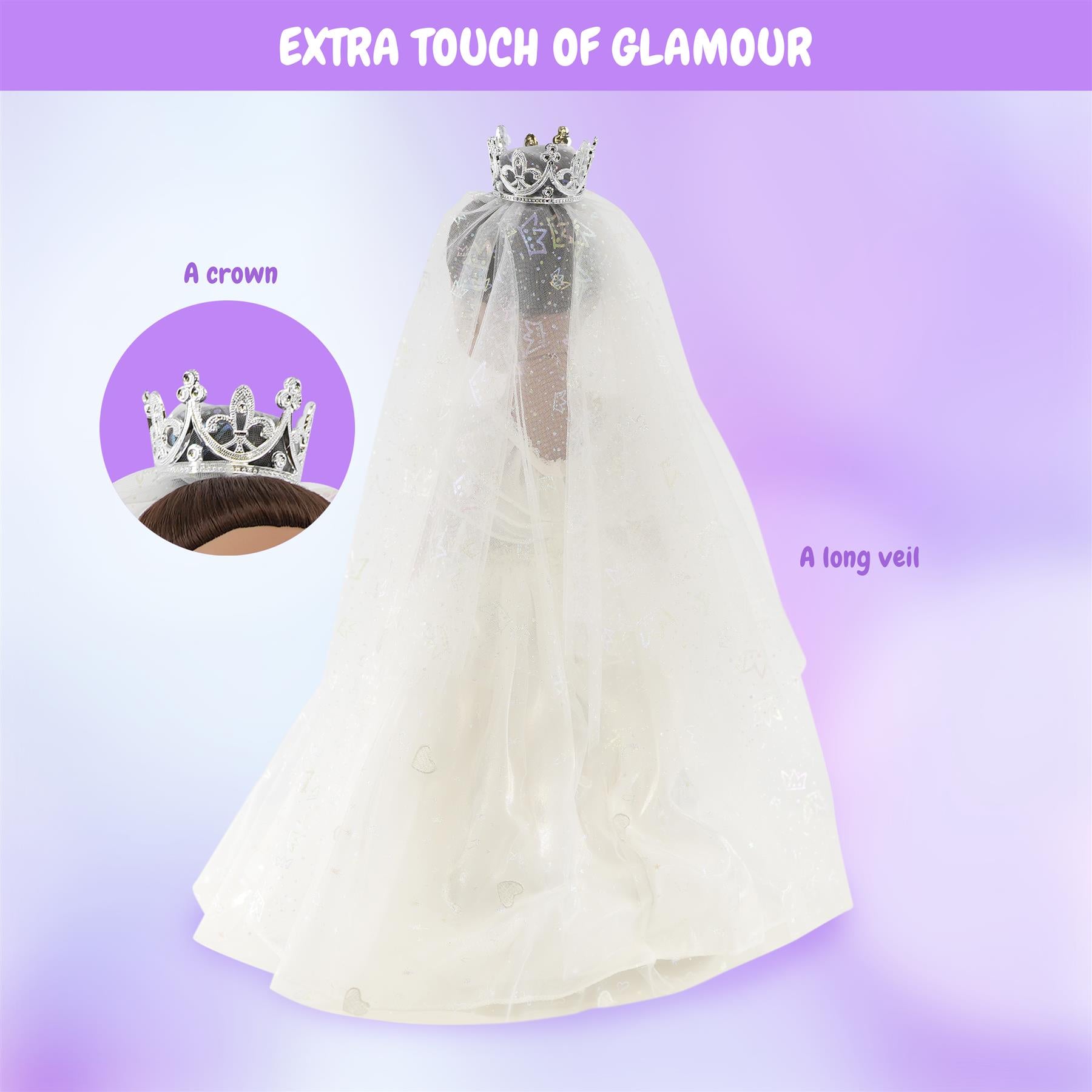 BiBi Fashion Doll "BRIDE LILY" (47 cm / 18") by BiBi Doll - The Magic Toy Shop