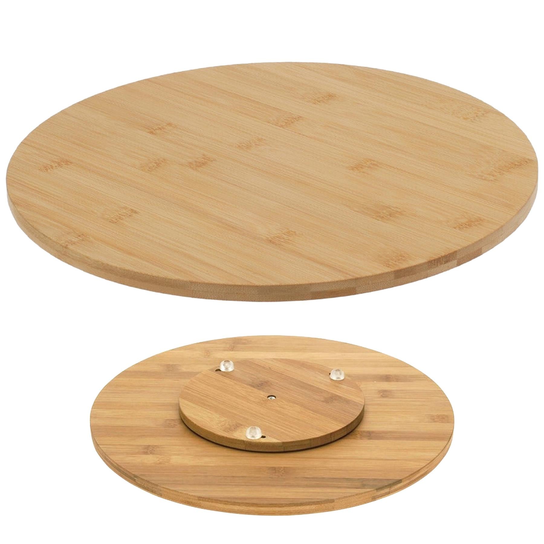 Bamboo Wooden Rotating Turntable 35cm by GEEZY - The Magic Toy Shop