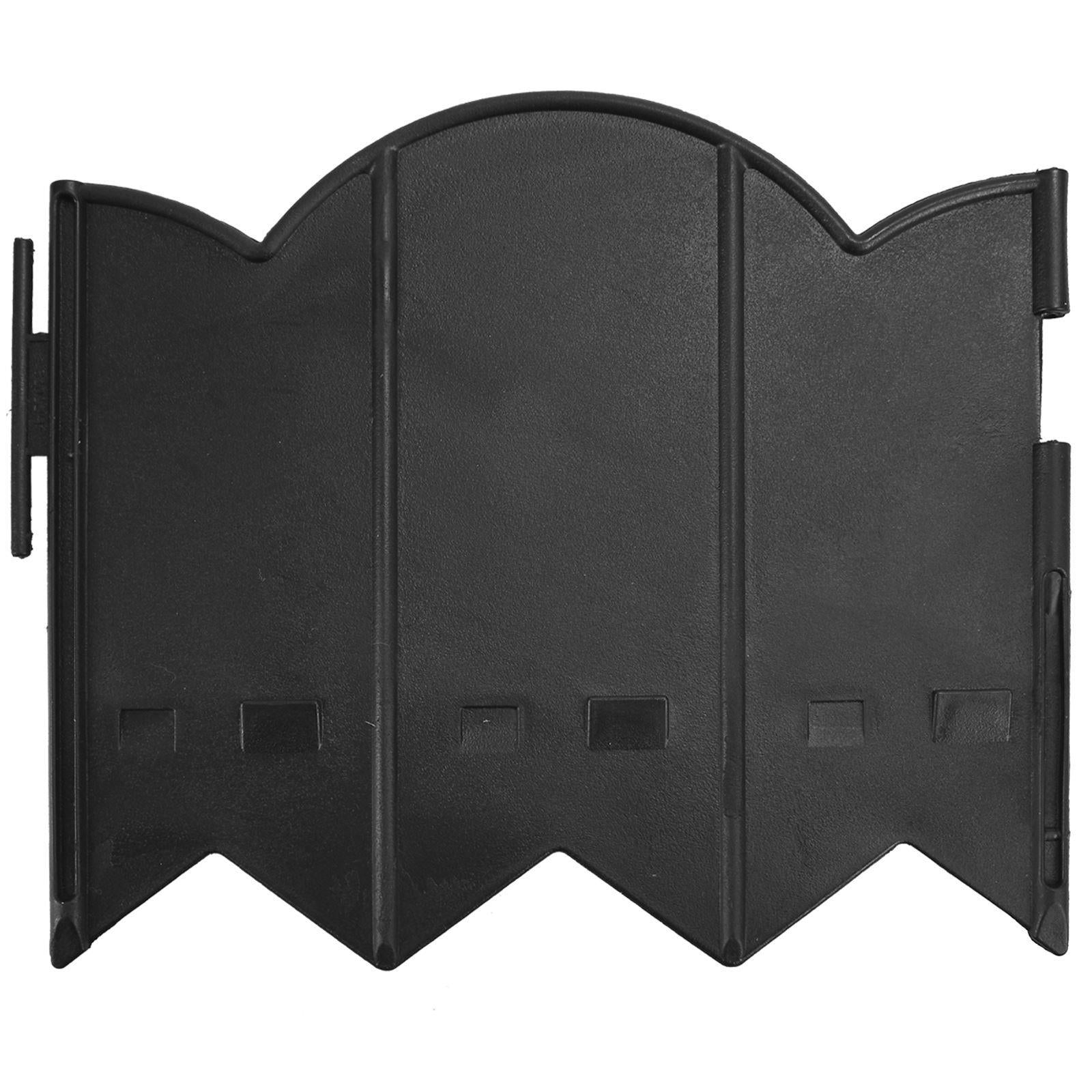 Lawn Edging Border Black Pack of 15 by GEEZY - The Magic Toy Shop