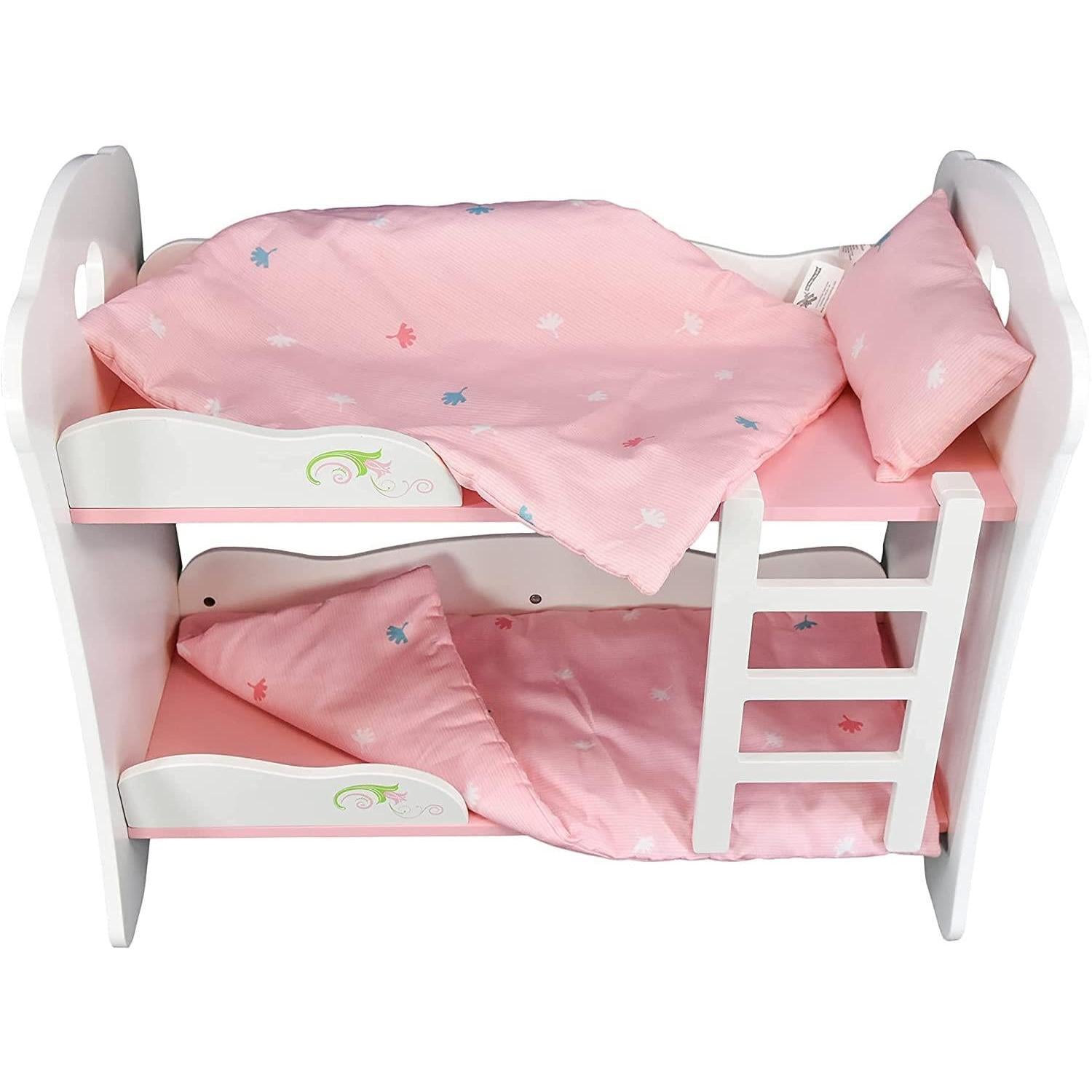 Dolls Wooden Bunk Bed by BiBi Doll - The Magic Toy Shop