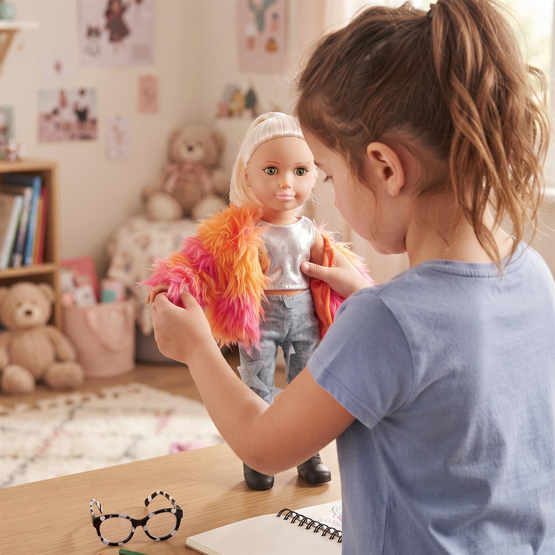 BiBi Fashion Doll with Glasses