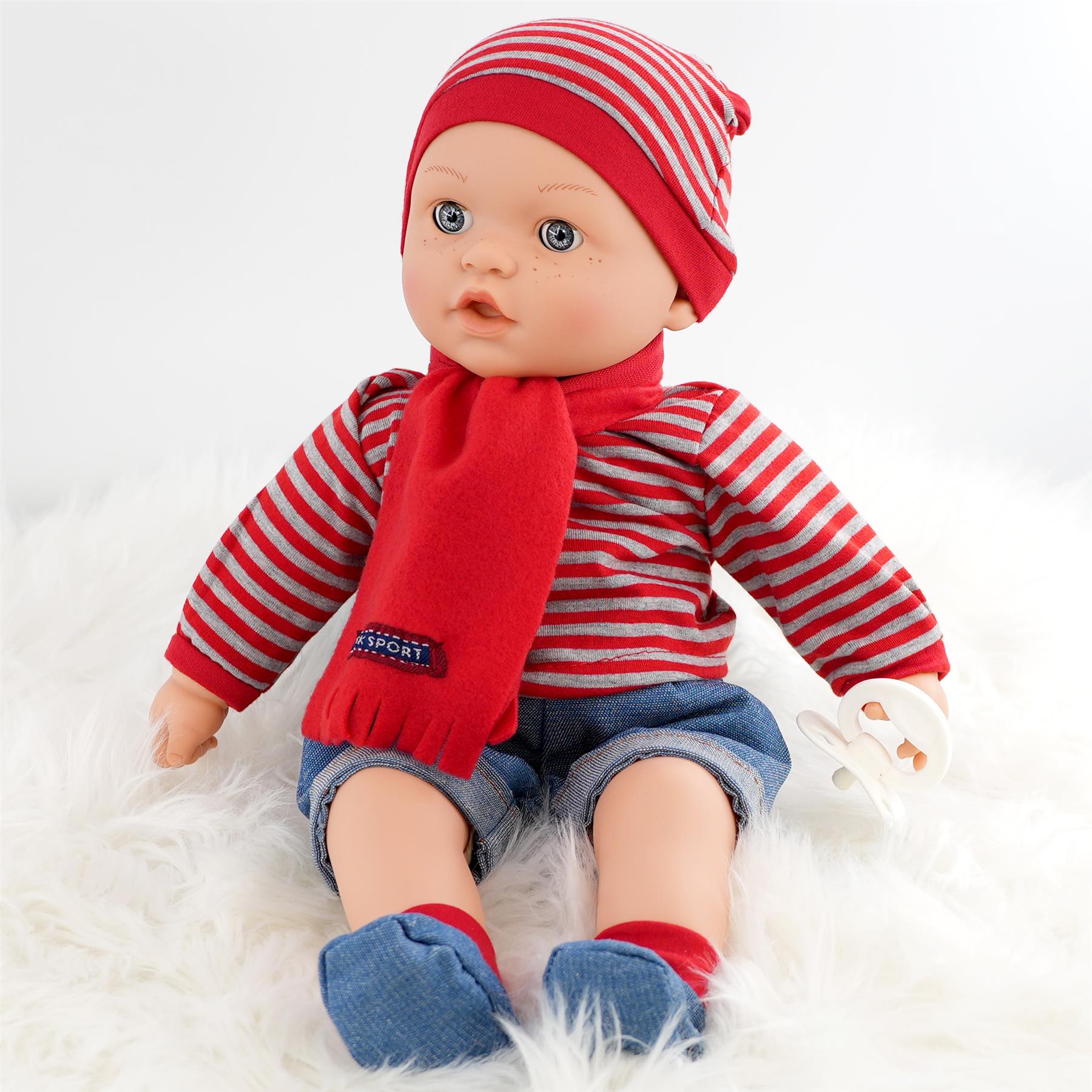BiBi Sleeping Boy Doll (40 cm / 16") by BiBi Doll - The Magic Toy Shop