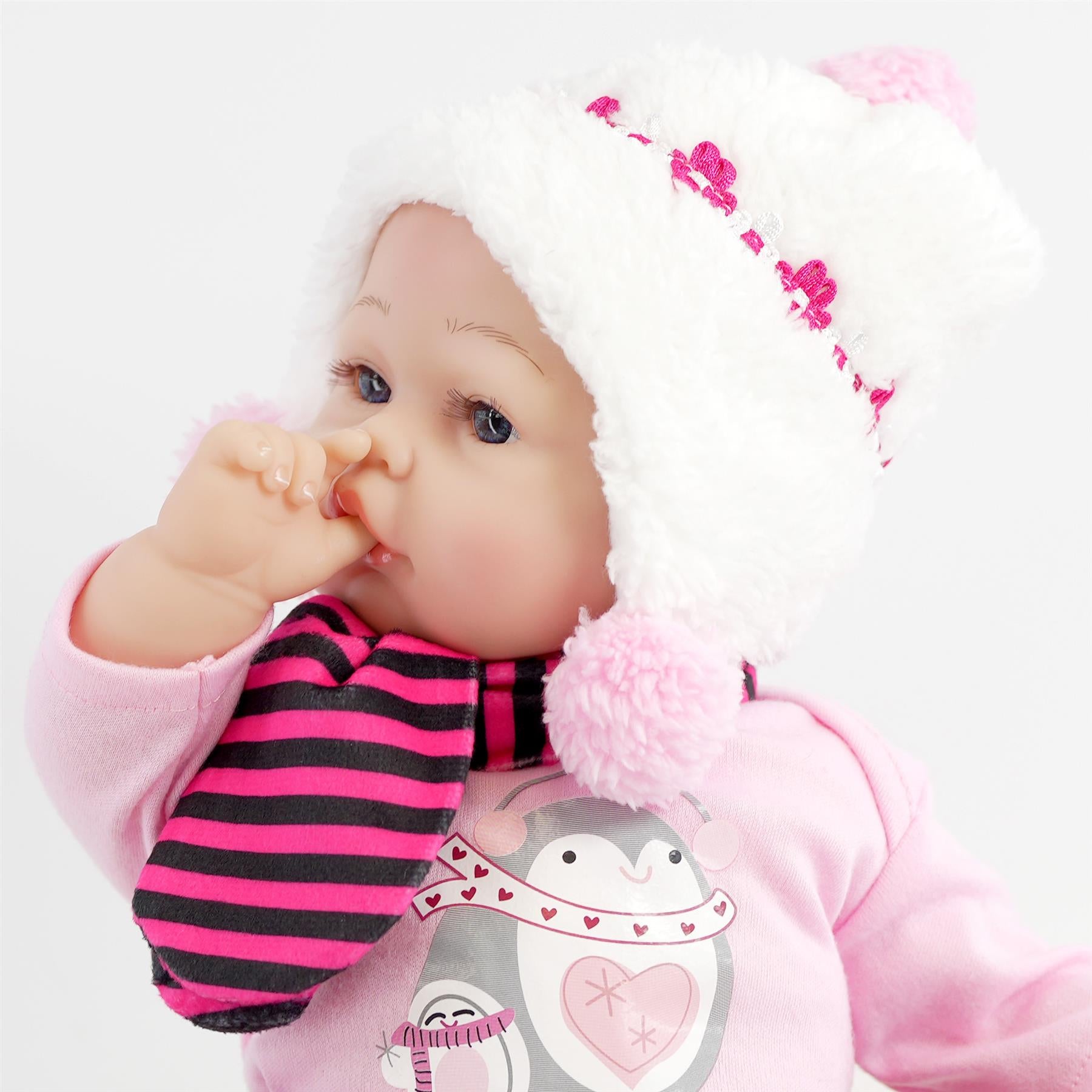 BiBi Reborn Awake Girl "Snowflake" (43 cm / 17") by BiBi Doll - The Magic Toy Shop