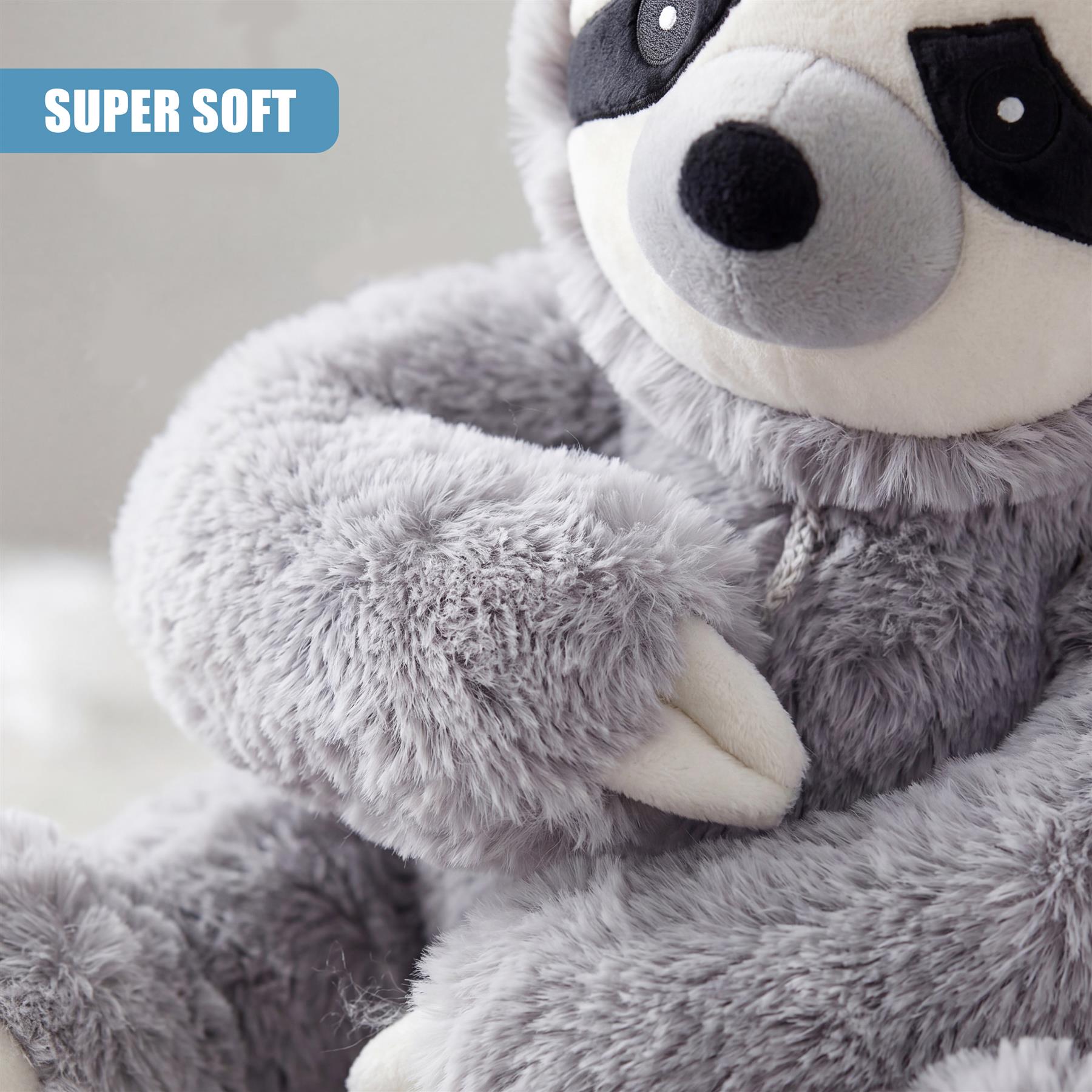 10" Hanging Sloth Soft Toy