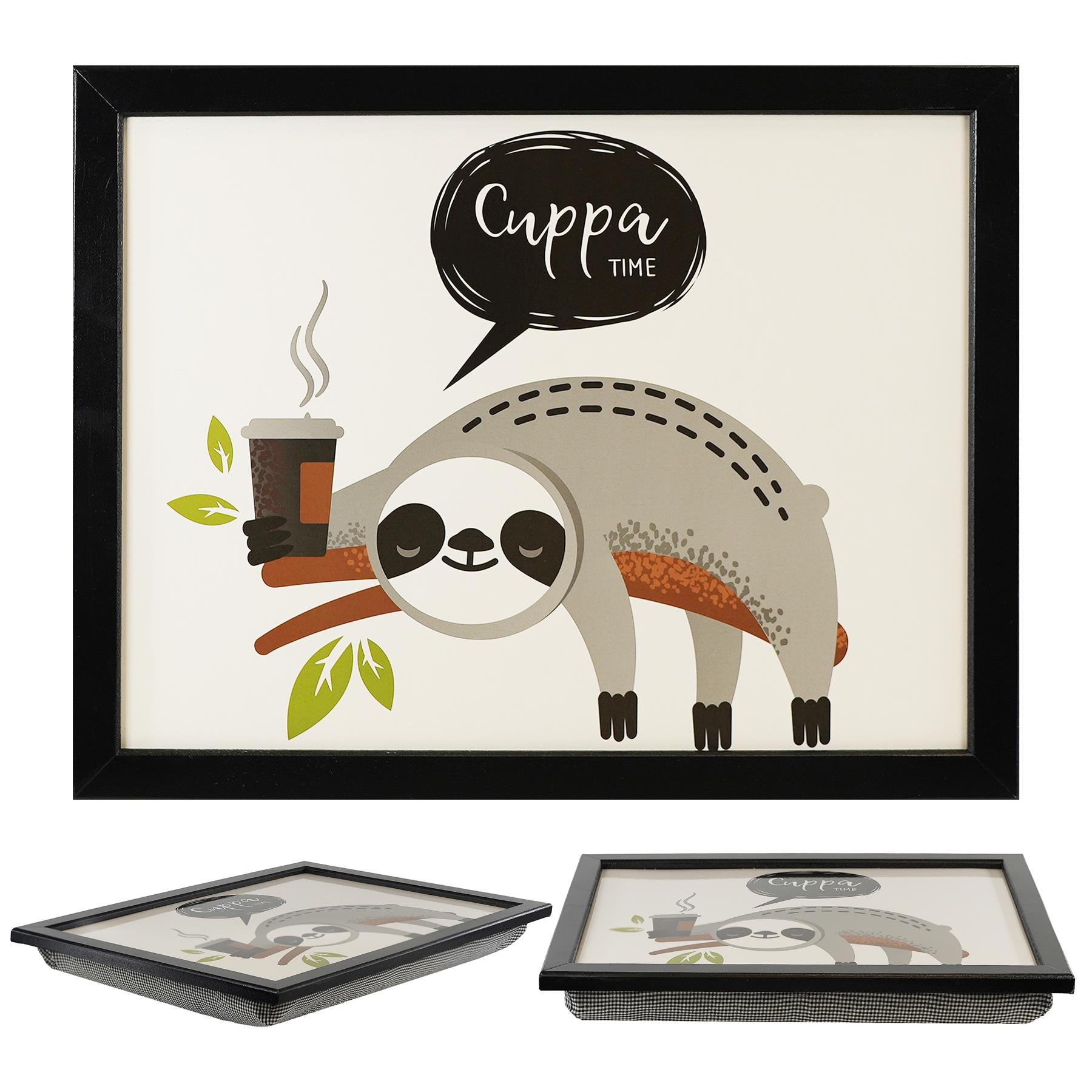 Lap Tray With Bean Bag Cushion (Sloth) by Geezy - The Magic Toy Shop