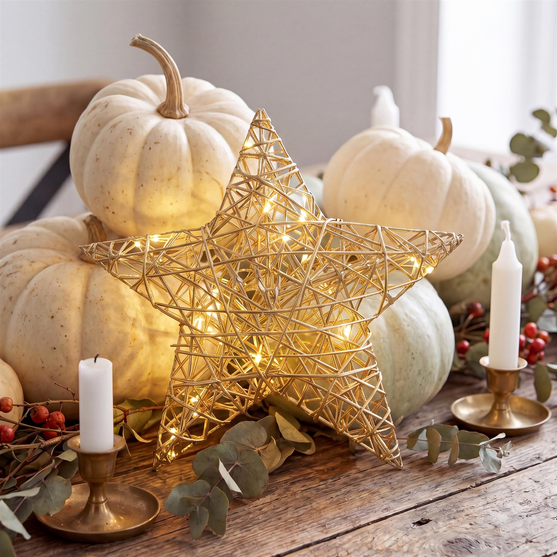 Hanging LED Christmas Star