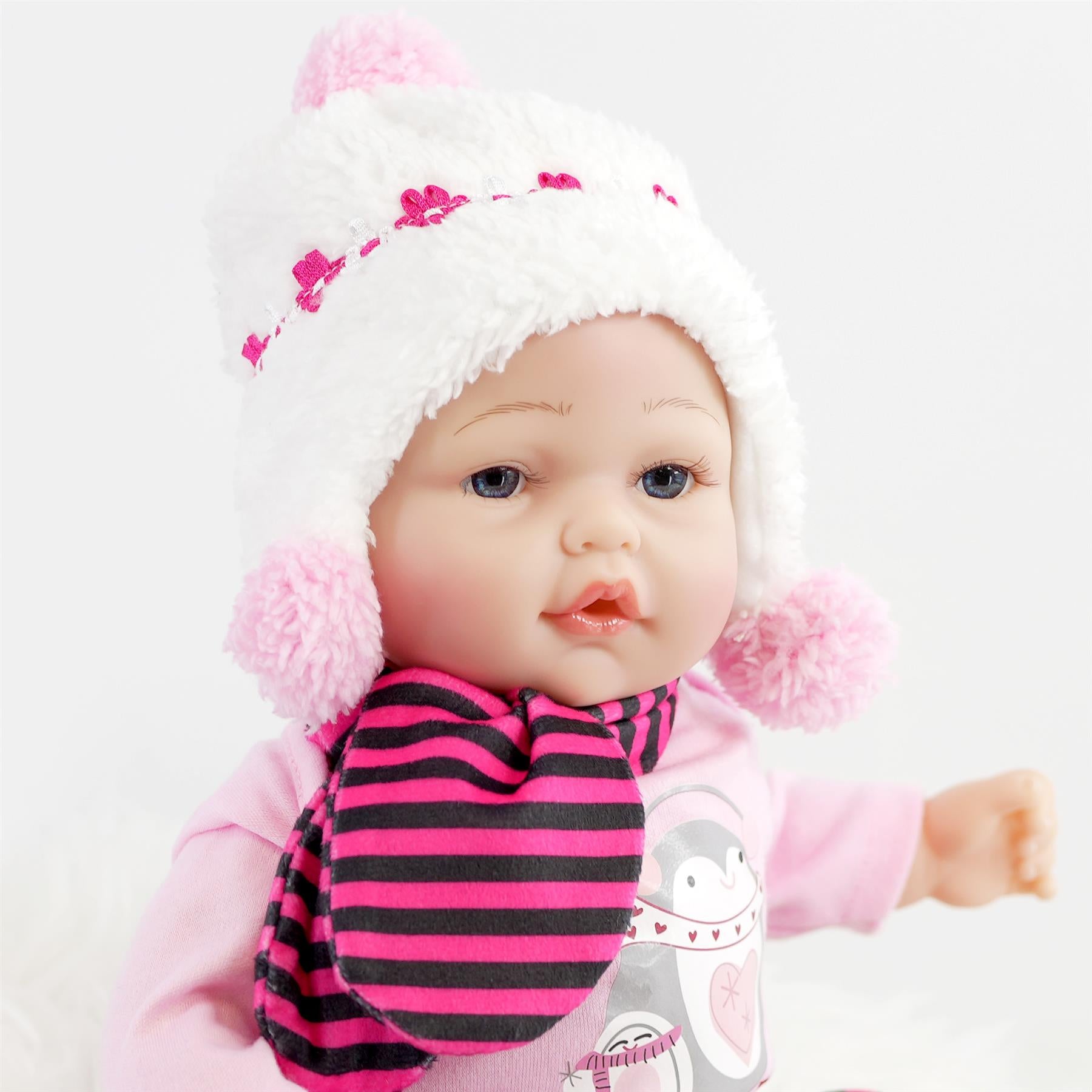 BiBi Reborn Awake Girl "Snowflake" (43 cm / 17") by BiBi Doll - The Magic Toy Shop