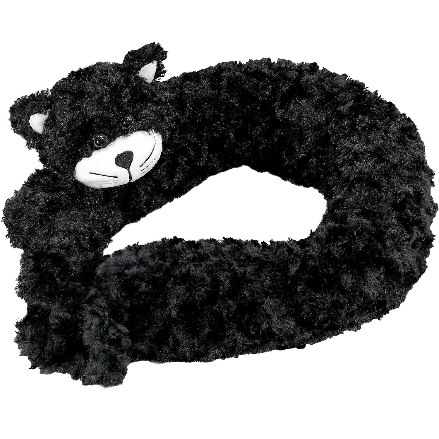 Novelty Black Cat Draught Excluder for Doors by GEEZY - The Magic Toy Shop