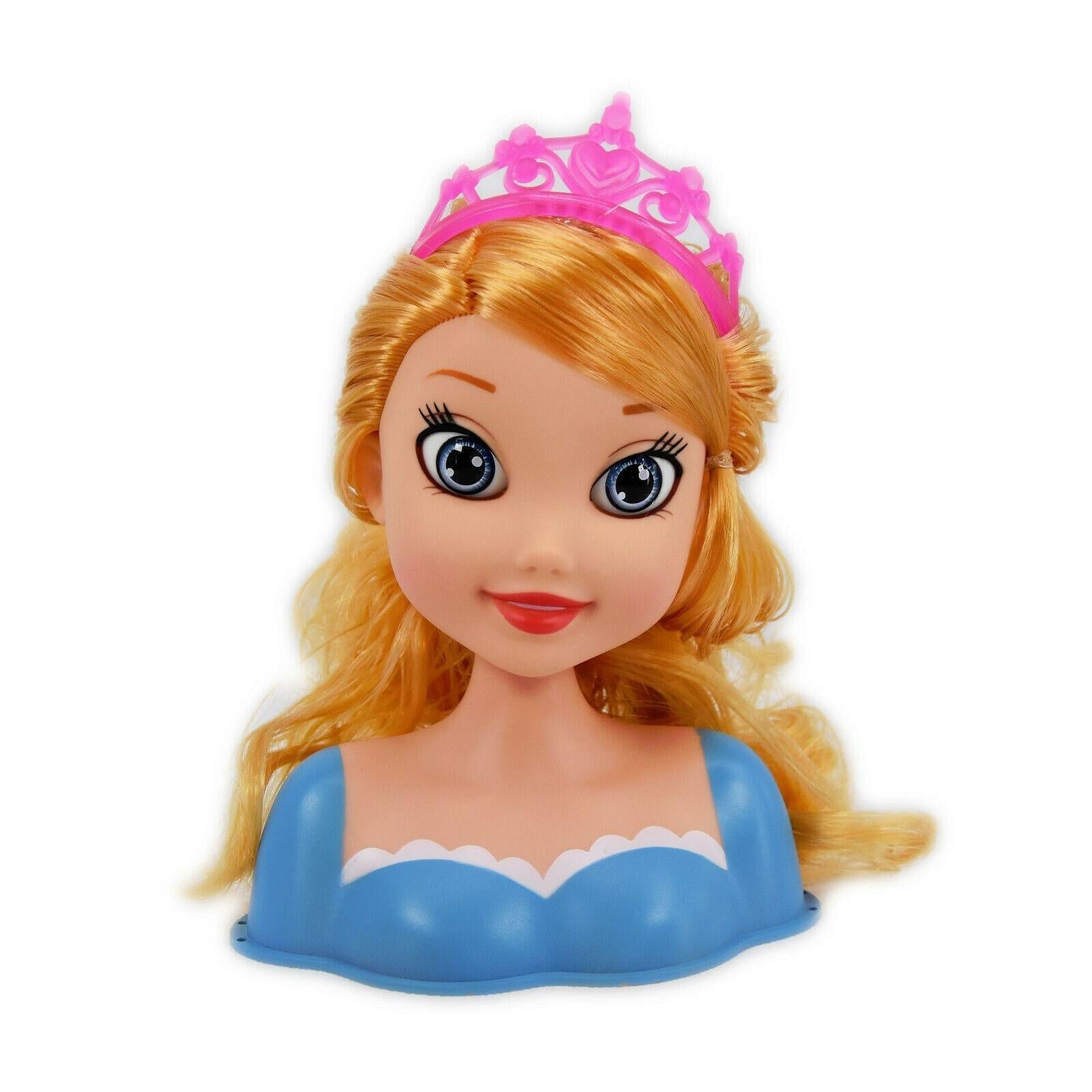 Princess Styling Head with Hair Accessories by BiBi Doll - The Magic Toy Shop