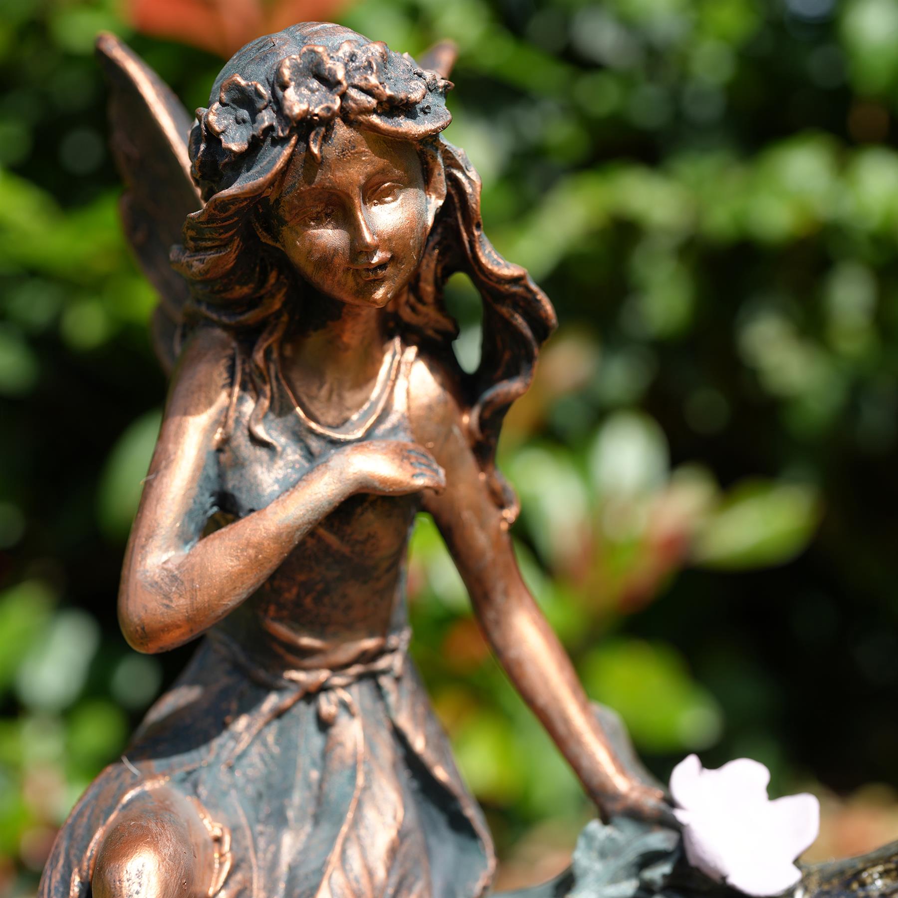 Fairy Water Feature Outdoor With LED by GEEZY - The Magic Toy Shop