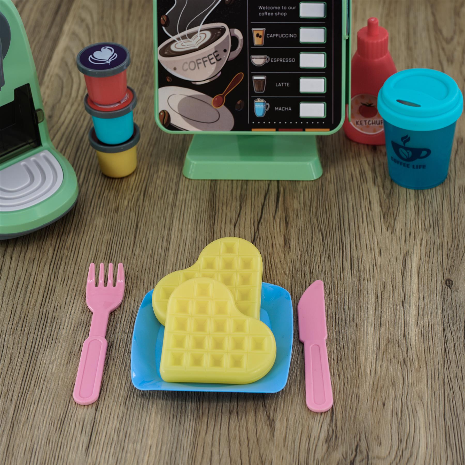 Kids coffee Maker Role Play Set by The Magic Toy Shop - The Magic Toy Shop